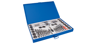 40 Pieces Carbon Tap and Die Set Standard 92340