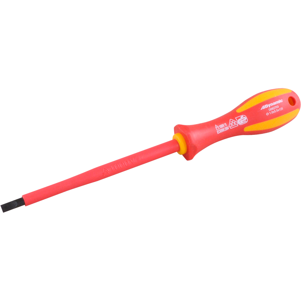 Tip Size 1/4" Slotted Insulated Screwdrivers D062704