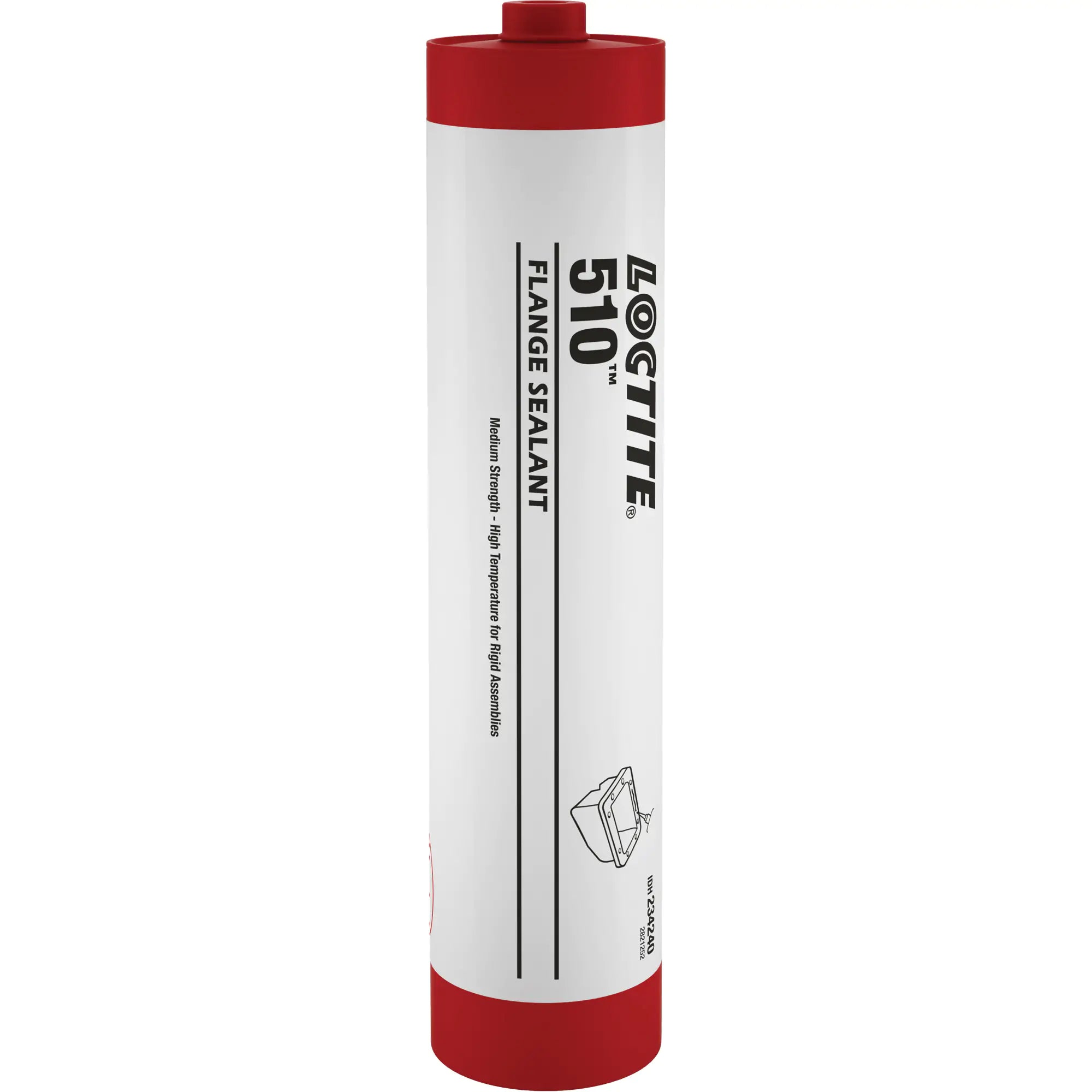 510™ Gasket Eliminator® Flange Sealant, Cartridge, Red Each