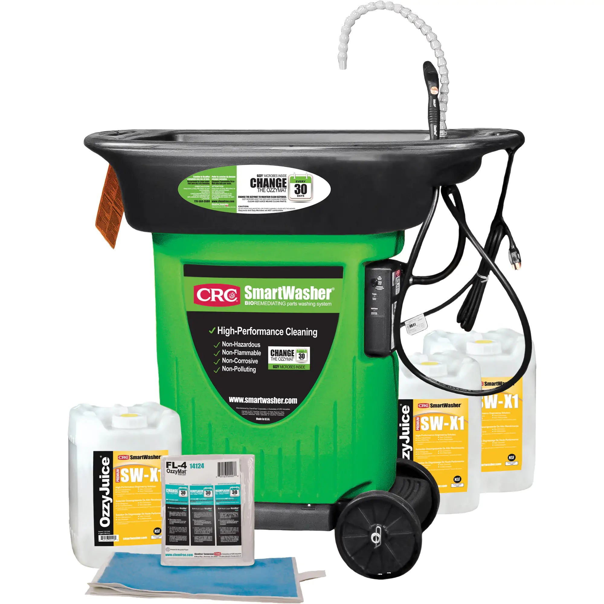 SmartWasher® SW-X123 Mobile Parts Washer Kit Each