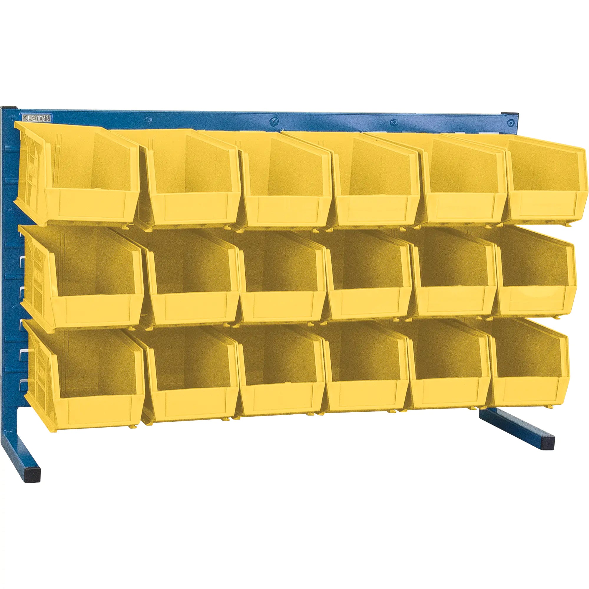 Louvered Rack & Bins Combinations, 18 Bins, 36