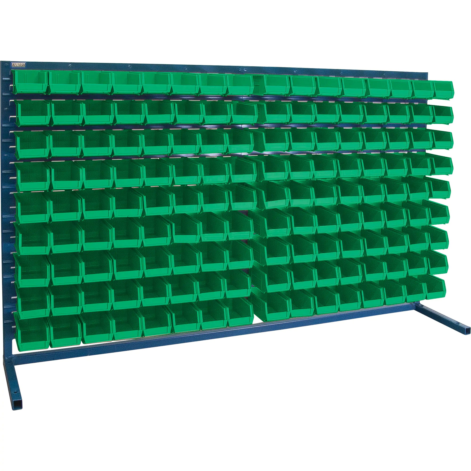 Louvered Rack & Bins Combinations, 144 Bins, 72