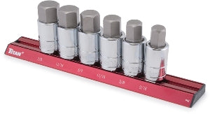 6 PC. SAE LARGE HEX BIT SOCKET SET