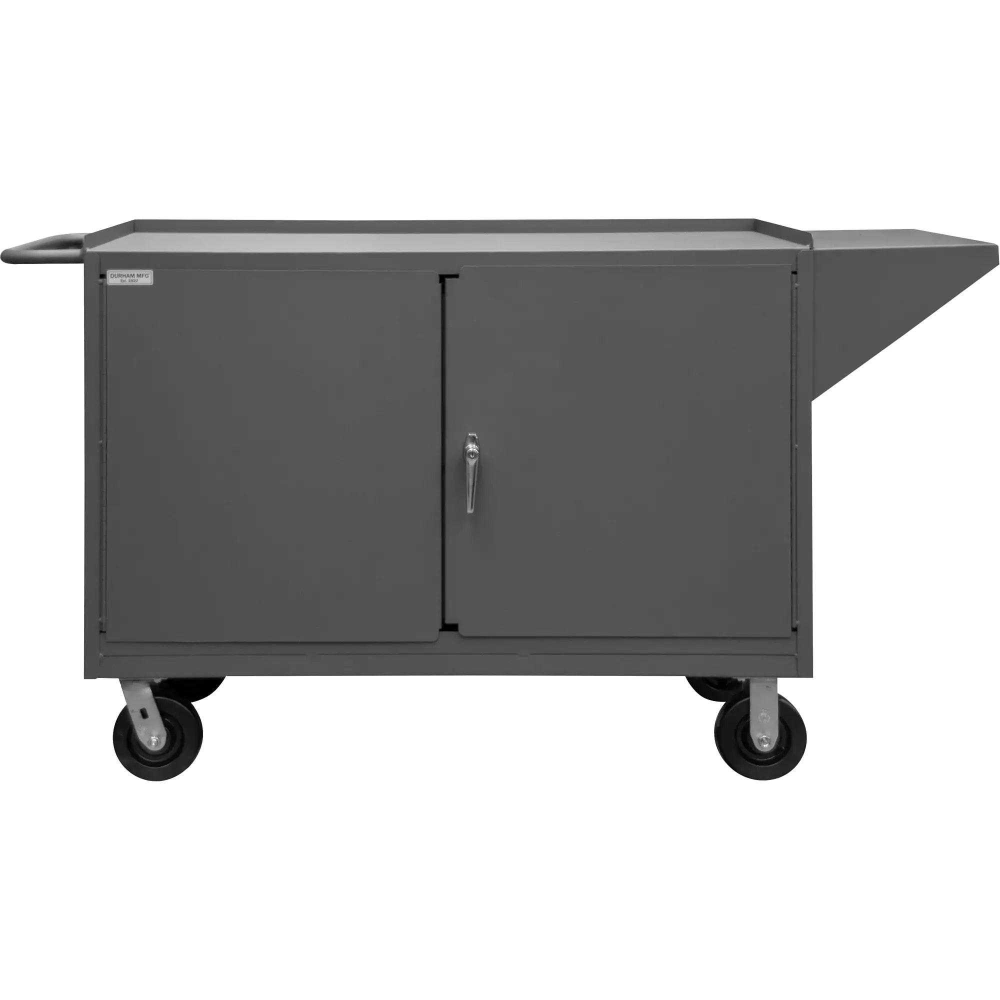 Mobile Bench Cabinet, Steel Surface Each