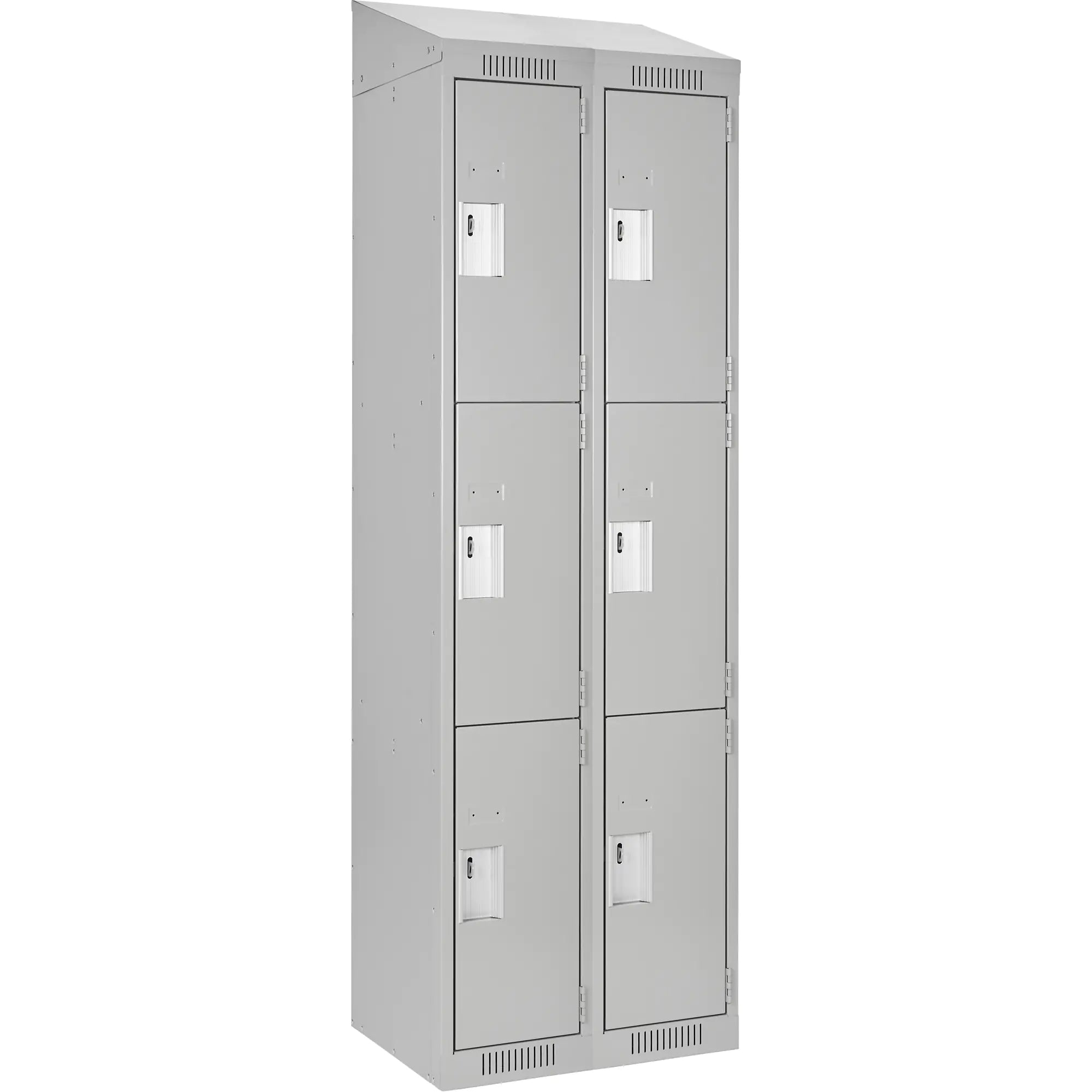 Clean Line™ Lockers, 3 -tier, Bank of 2, 24