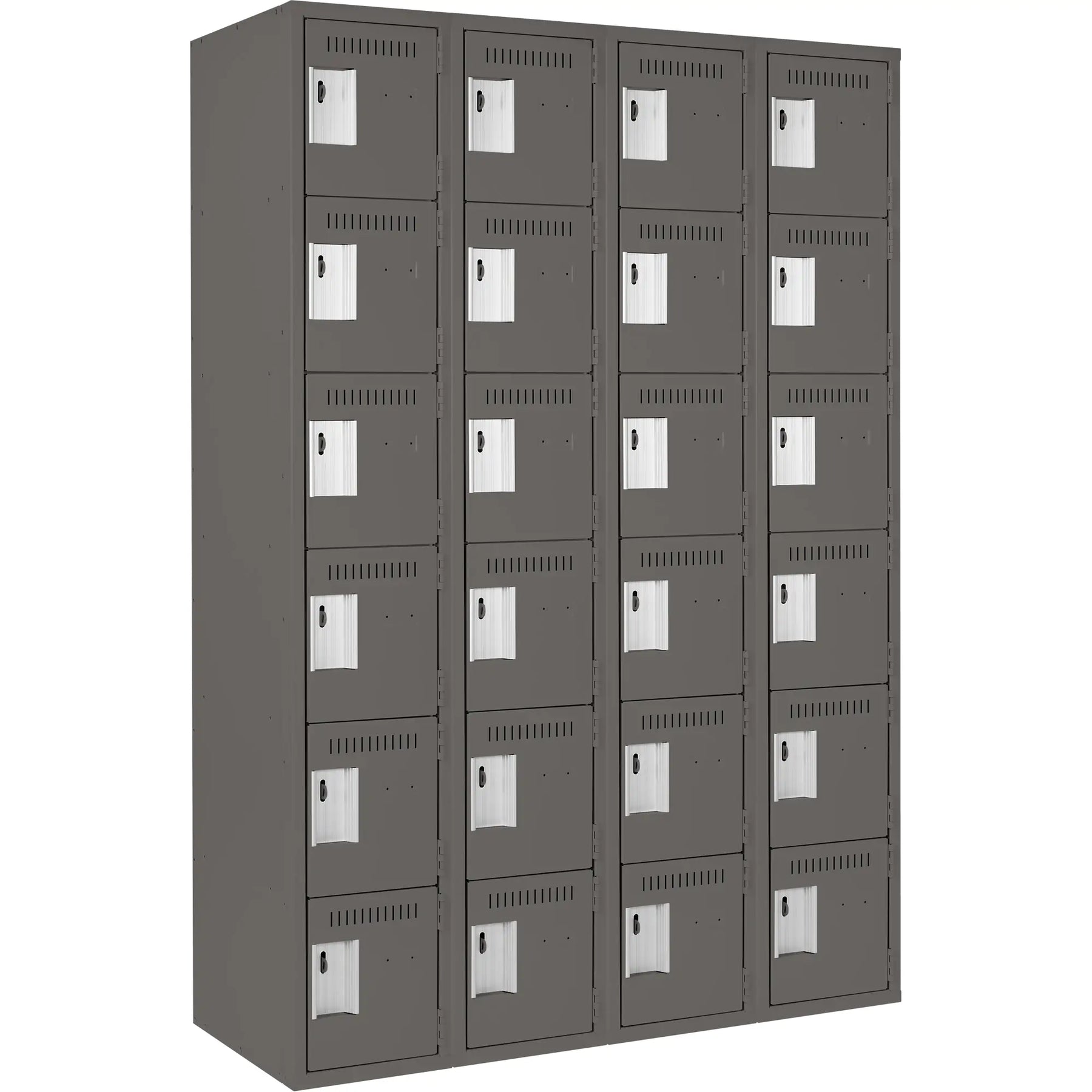 Clean Line™ Lockerette, 6 -tier, Bank of 4, 48