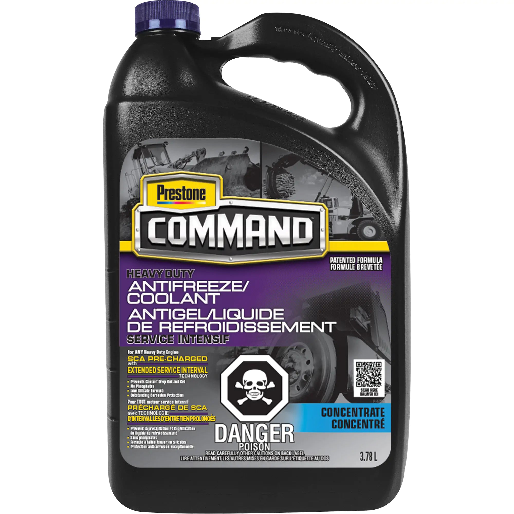Command® Heavy-Duty ESI Concentrate Antifreeze/Coolant Bottle