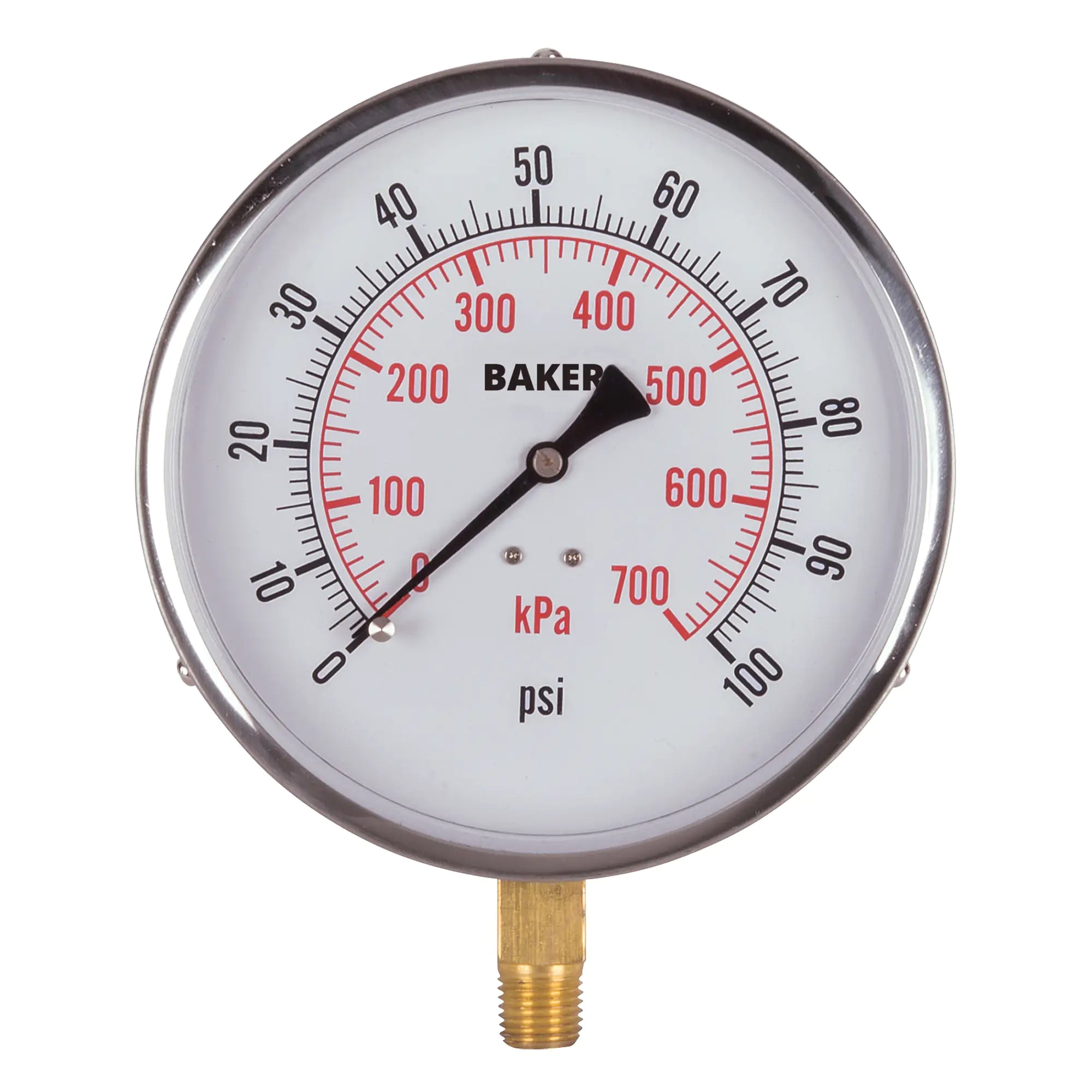 Pressure Gauges, 4-1/2