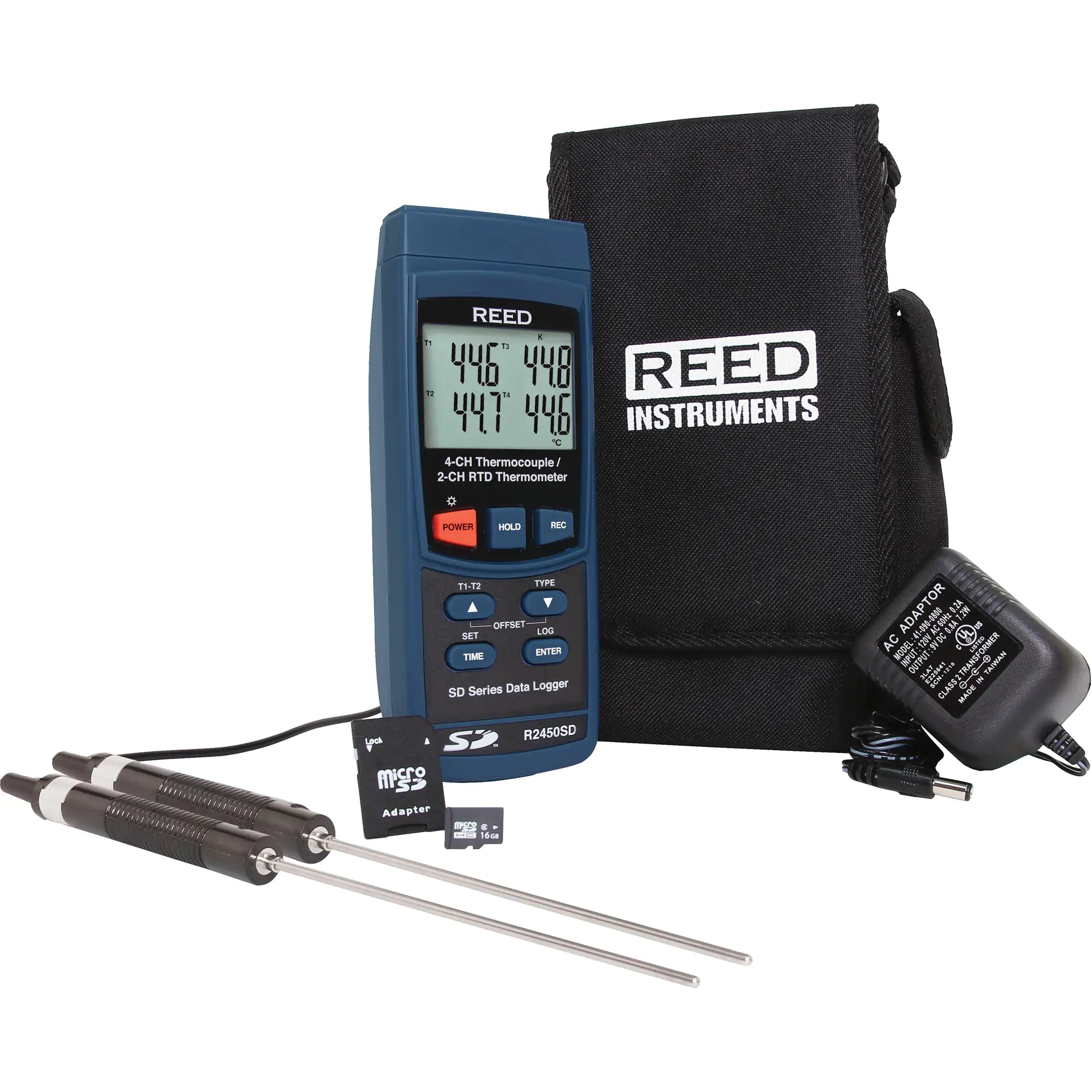 Data Logging RTD Thermometer Kit Each