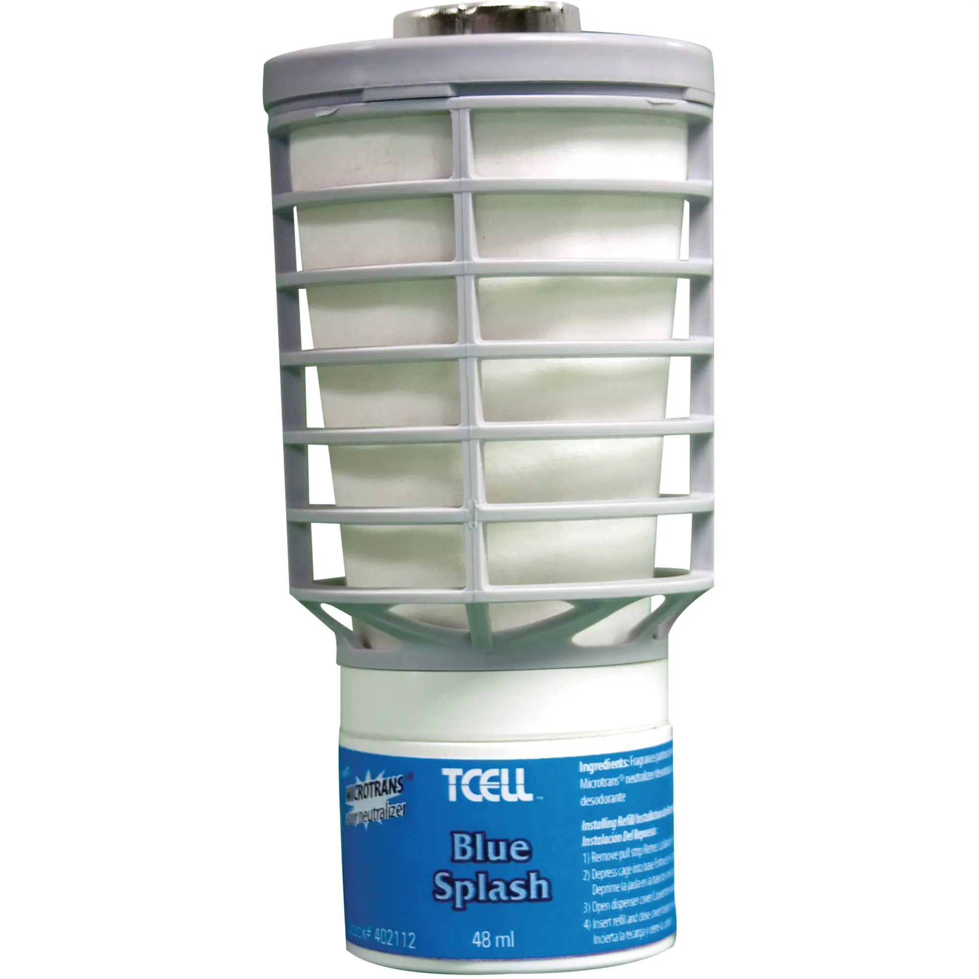 T-Cell® Continuous Odour Control Systems - Refill, Blue Splash, Cartridge