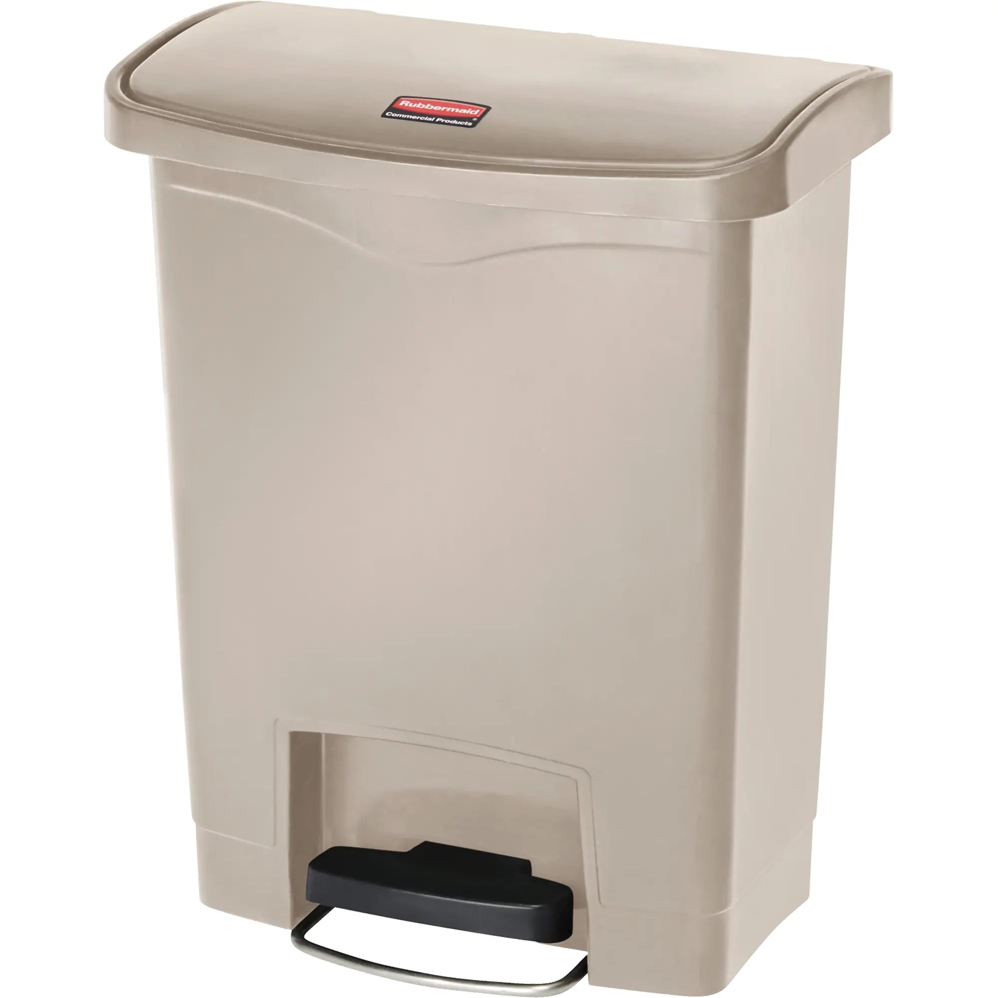 Slim Jim® Waste Container, Resin, 8 US gal. Capacity Each