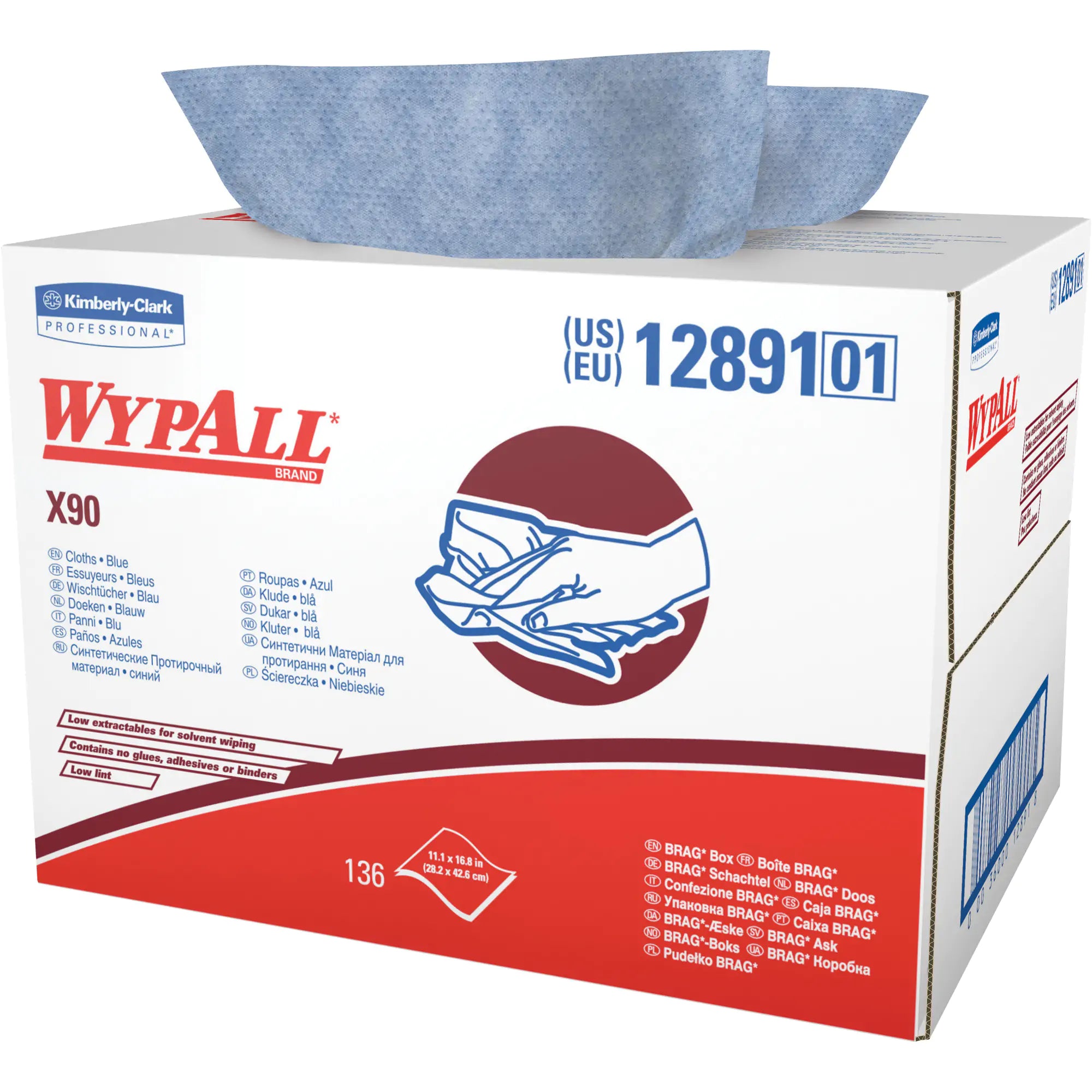 X90 BRAG* Box Wipers, Heavy-Duty, 11