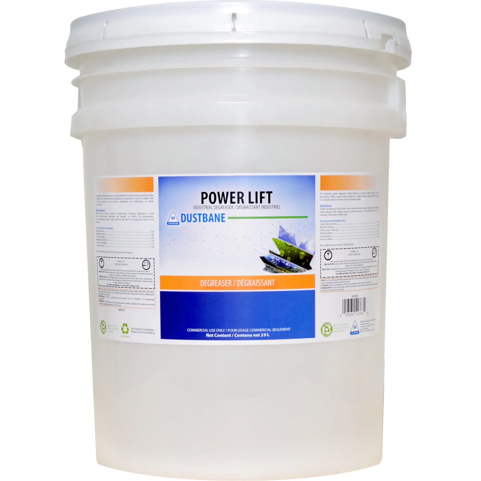 Power Lift Industrial Degreaser, Pail Pail