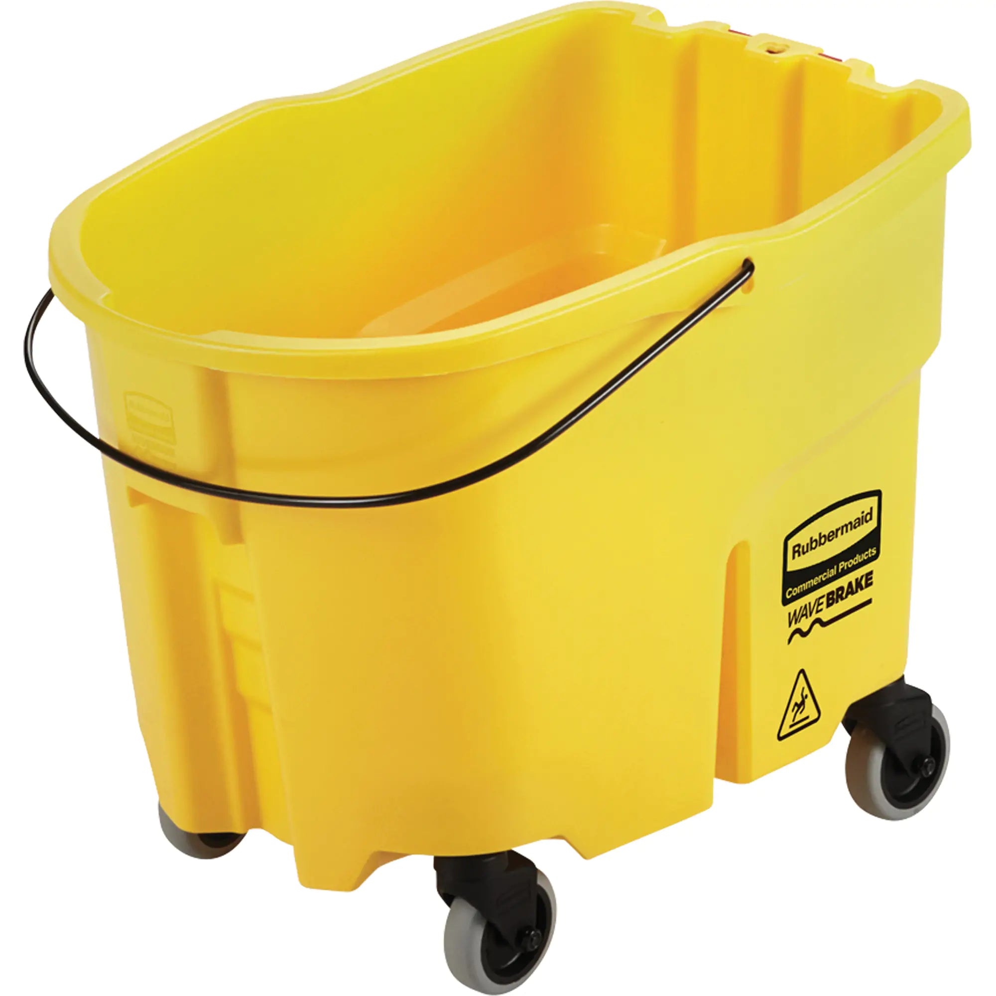 Wavebrake® Mop Bucket, 8.75 US Gal. (35 qt.) Capacity, Yellow Each