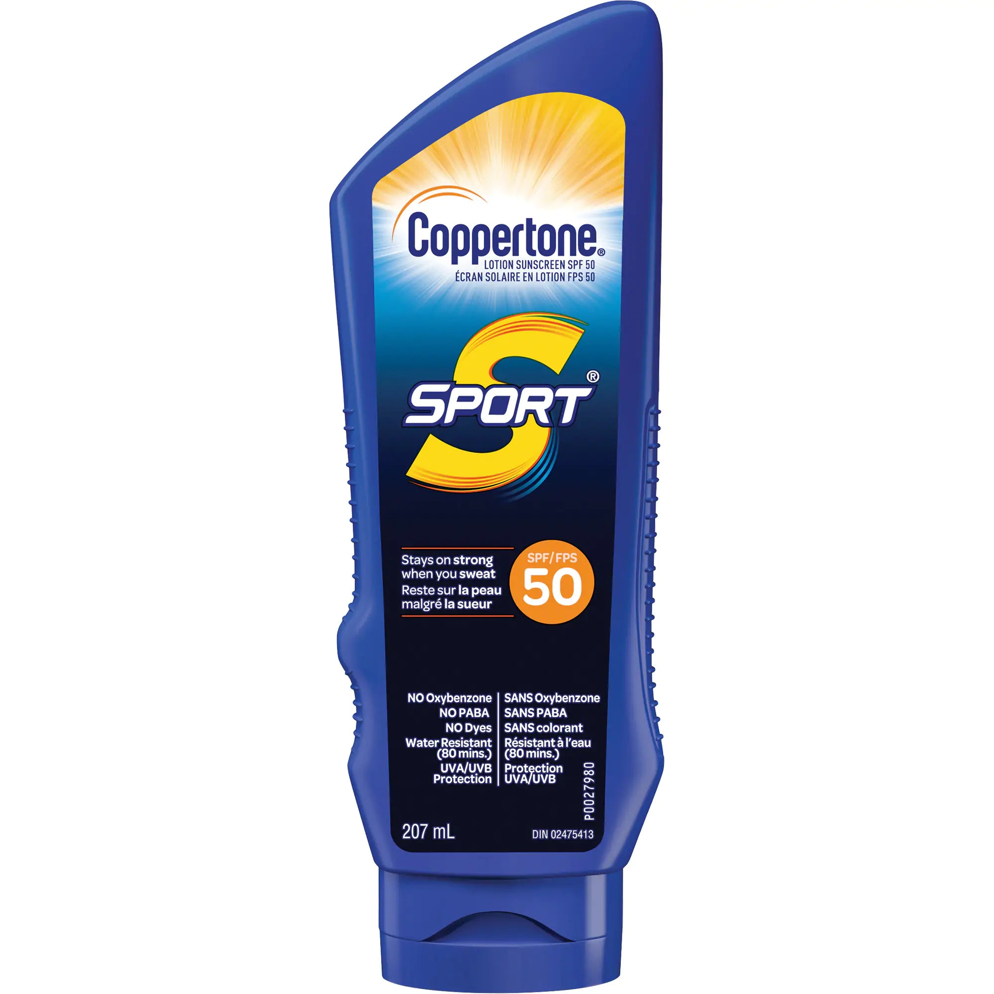 Sport® Water Resistant Sunscreen, SPF 50, Lotion Bottle