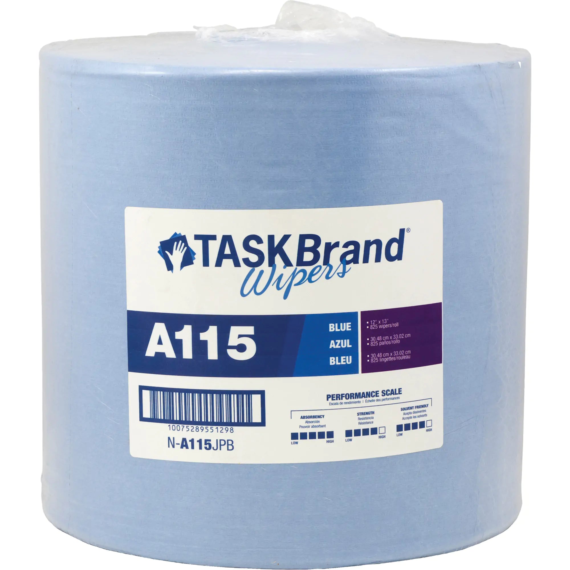 TaskBrand® A115 Advanced Performance Wipers, Heavy-Duty, 13