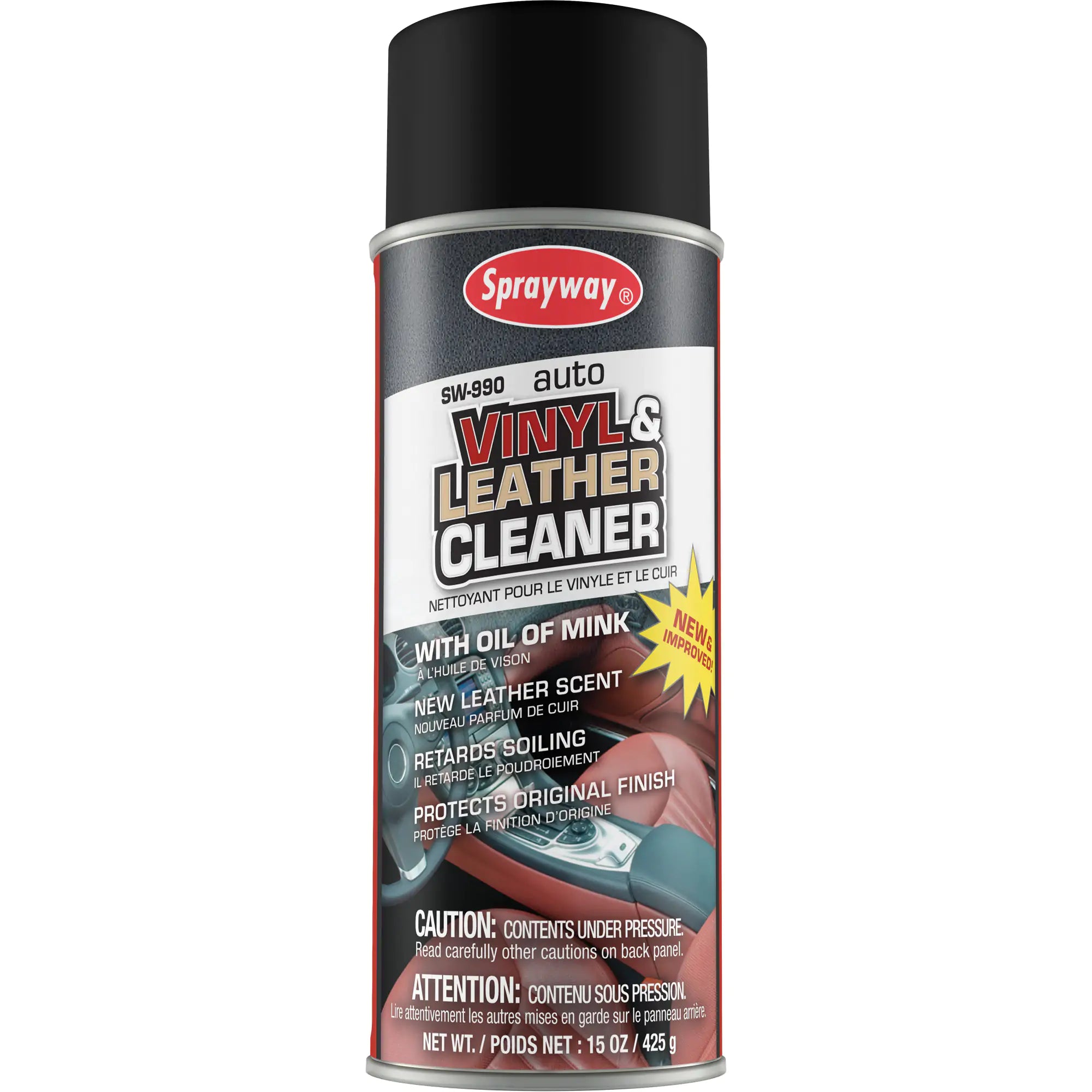 Leather & Vinyl Cleaner Can