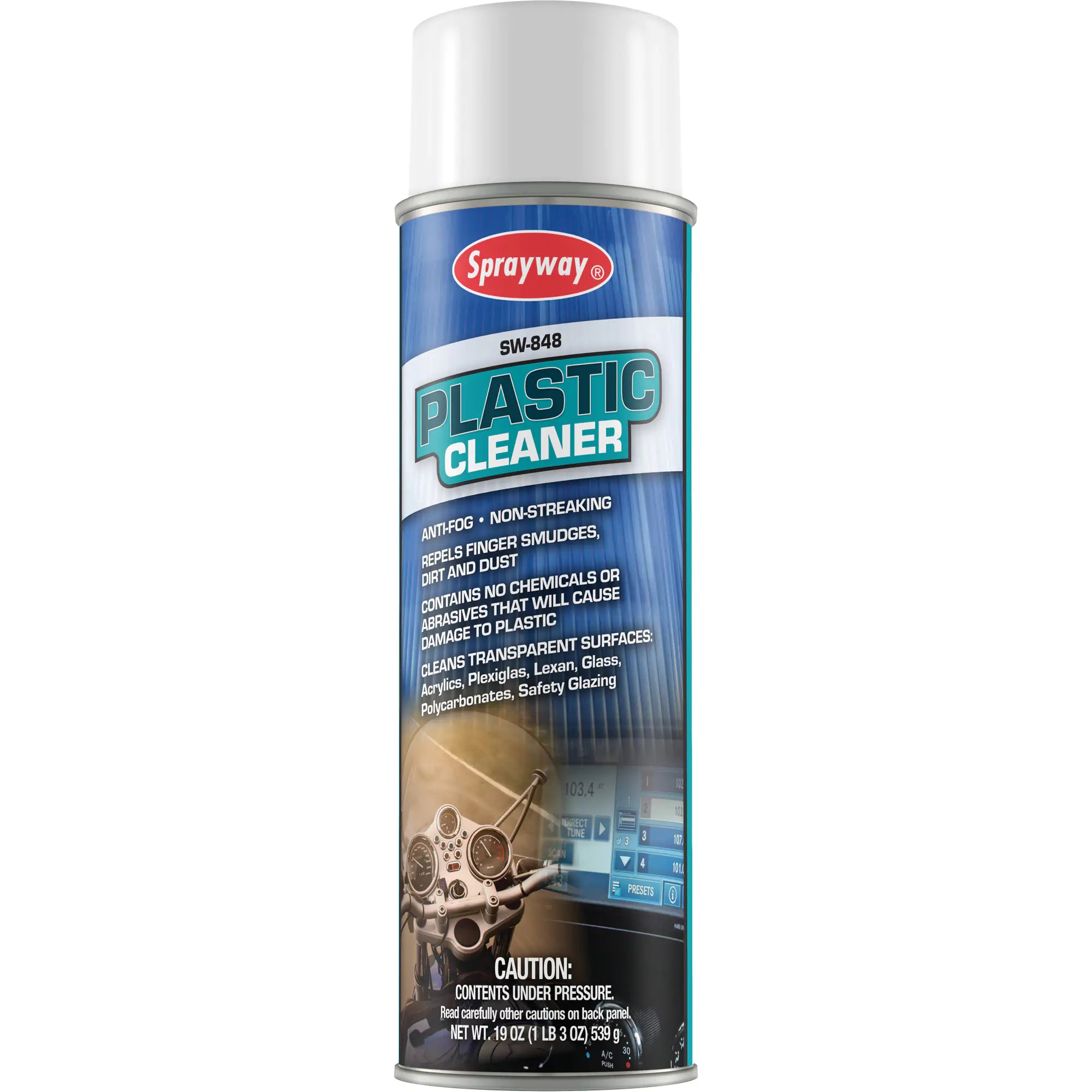 Plastic Cleaner Can