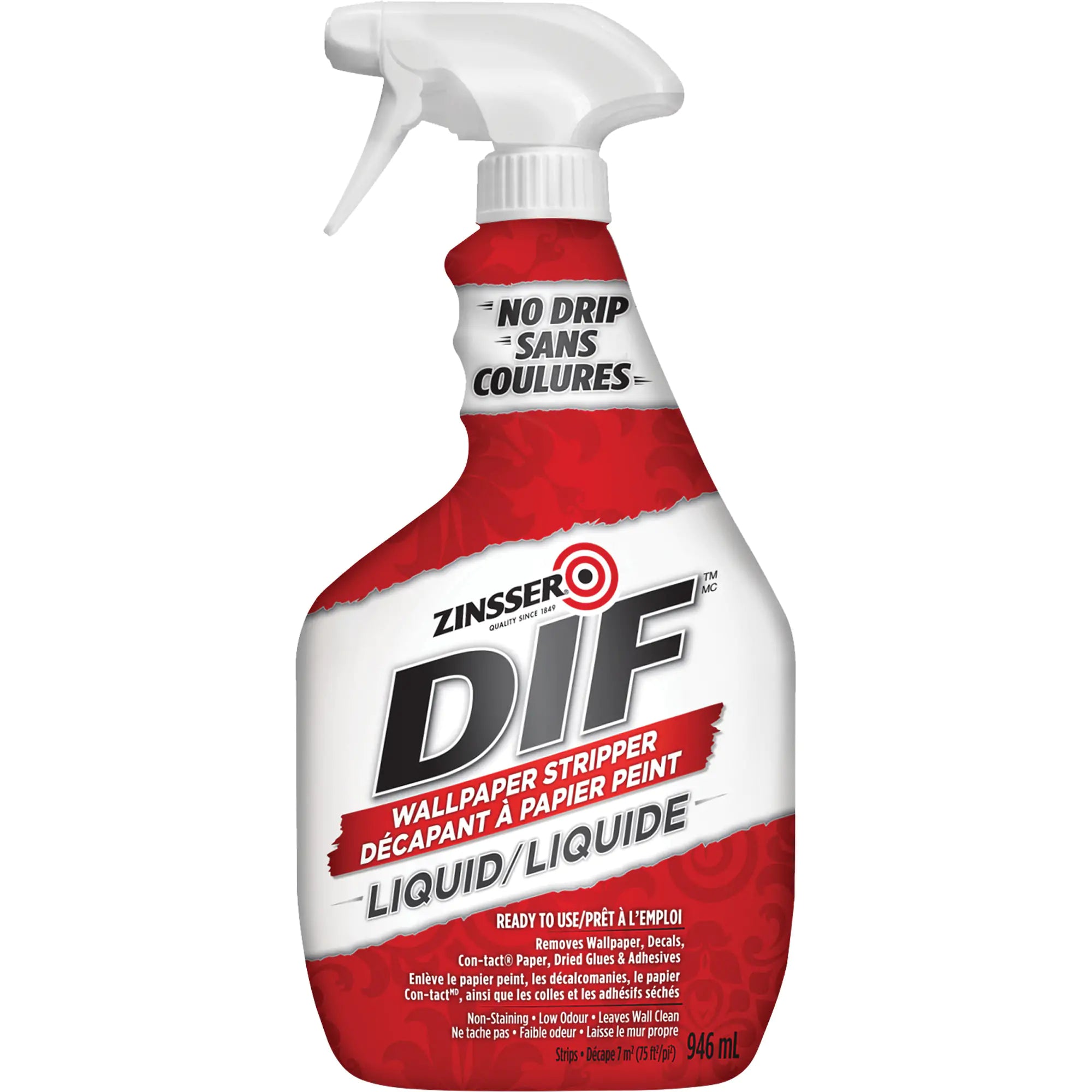 DIF® Fast-Acting Wallpaper Stripper, Trigger Bottle Bottle