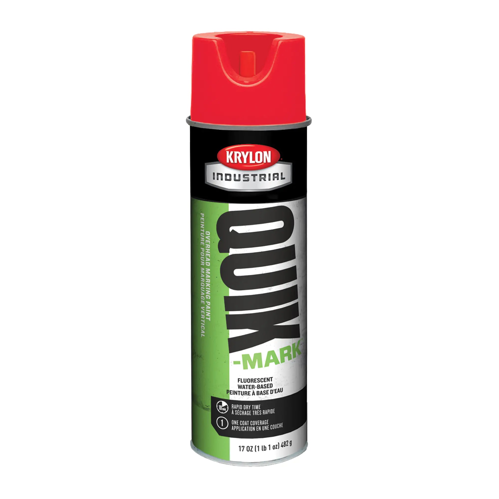 Industrial Overhead Marking Paint, Red, Aerosol Can