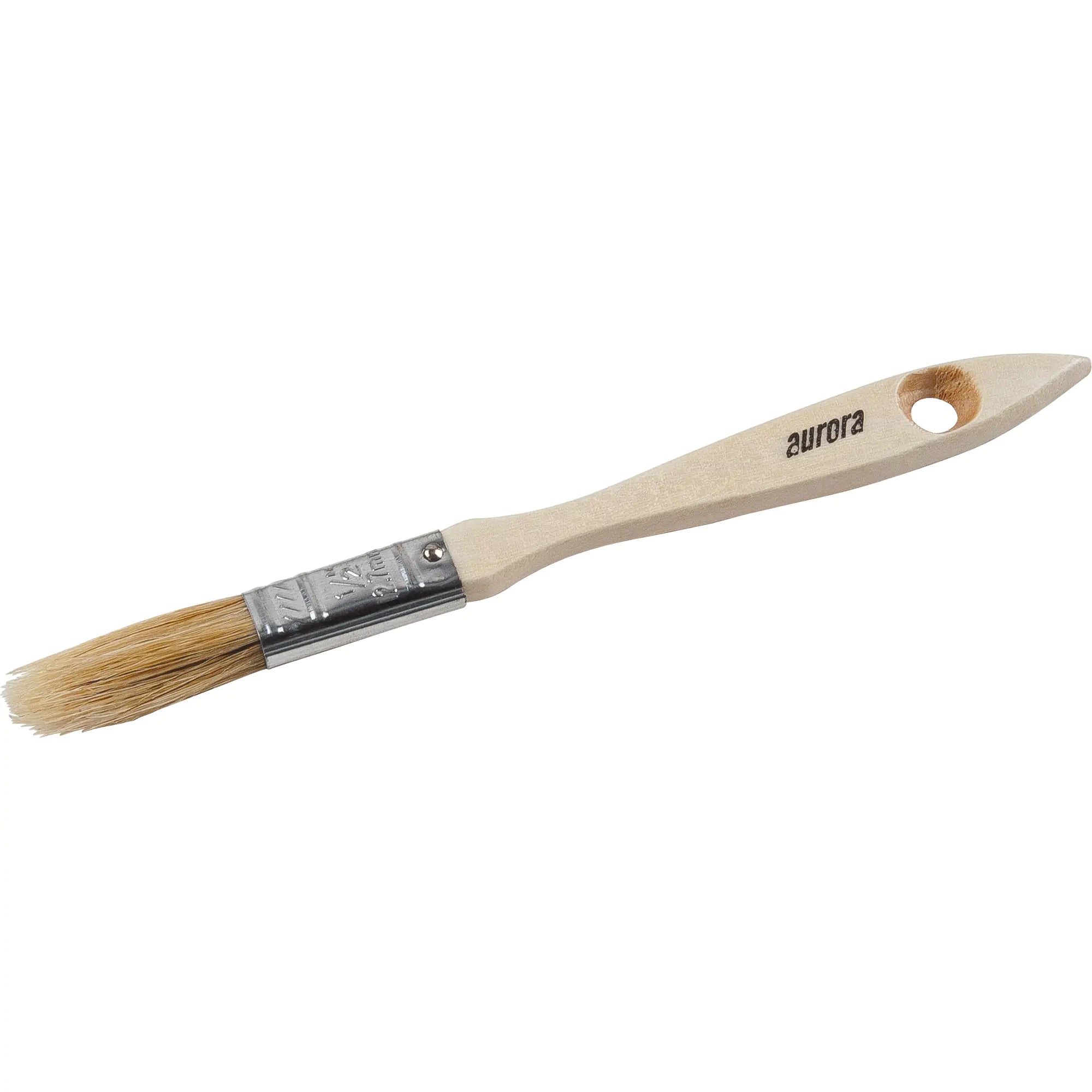 AP200 Series Paint Brush, White China, Wood Handle, 1/2