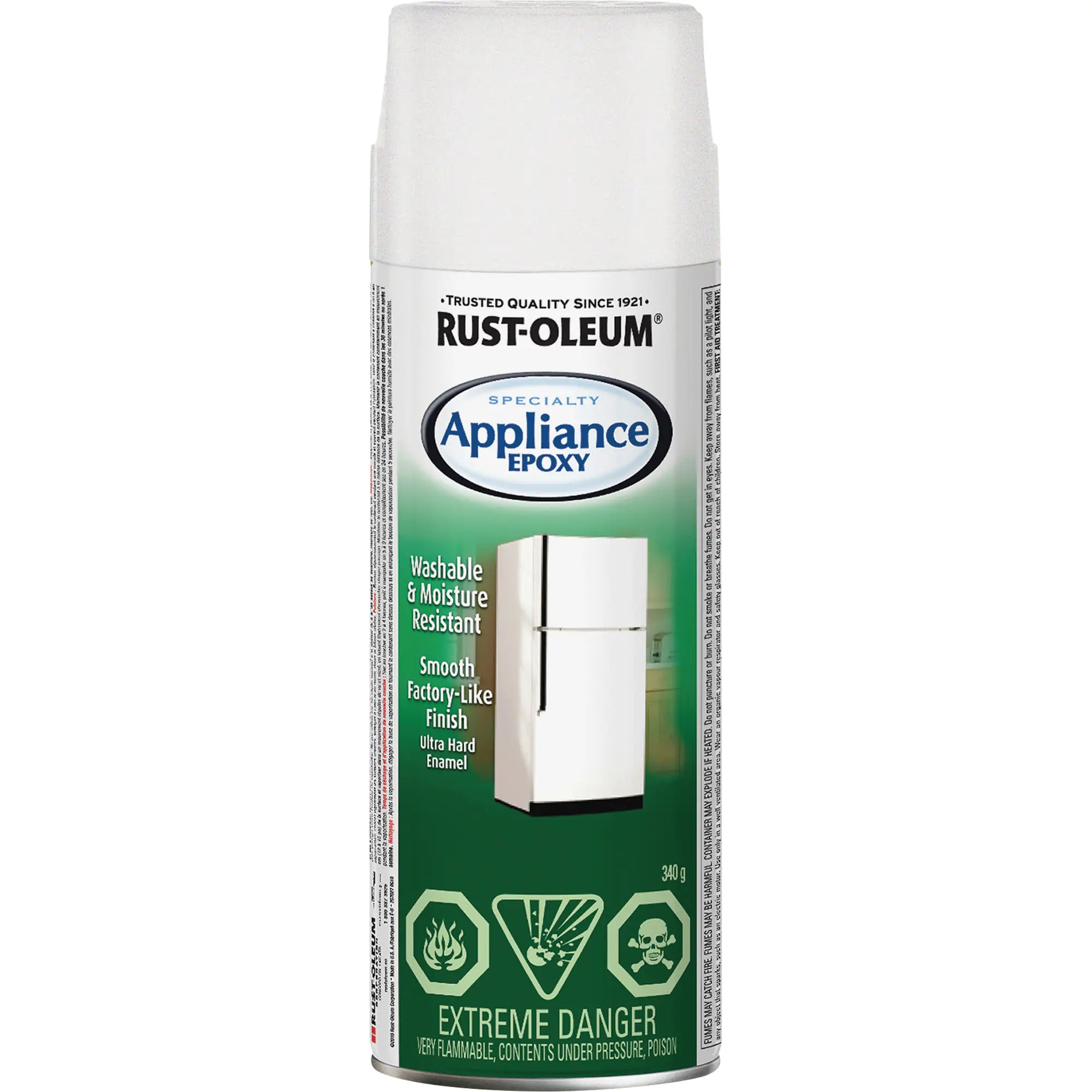 Specialty Appliance Epoxy Coating, Aerosol Can, White Can