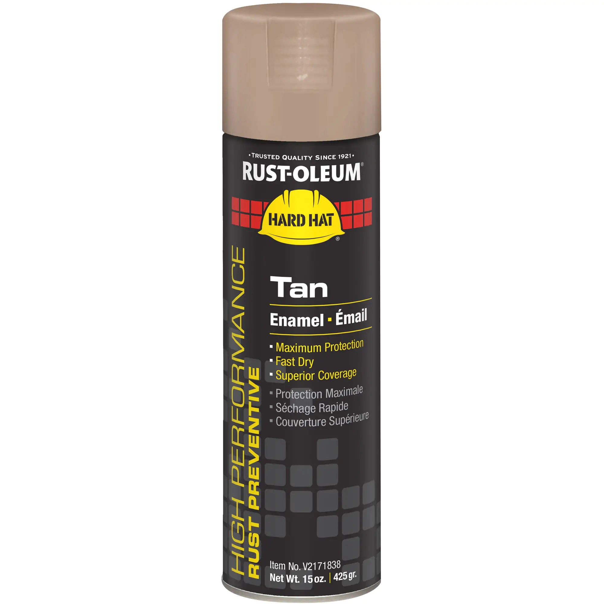 V2100 System Enamel Spray Paint, Tan, Aerosol Can, Gloss Can