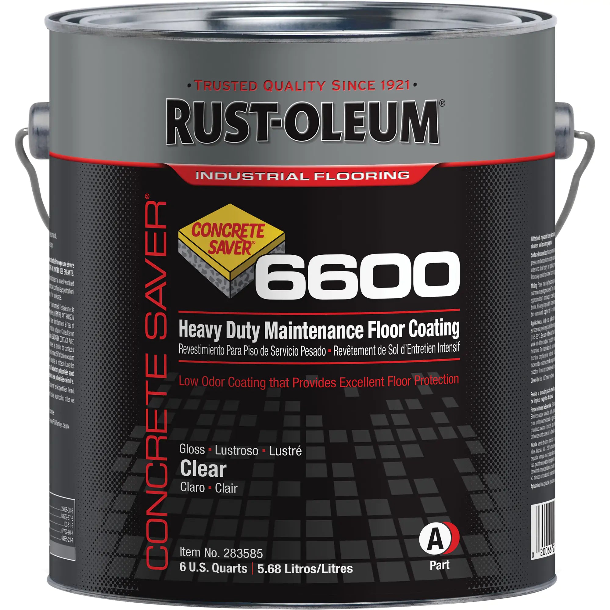 6600 System Heavy Duty Maintenance Floor Coating Can