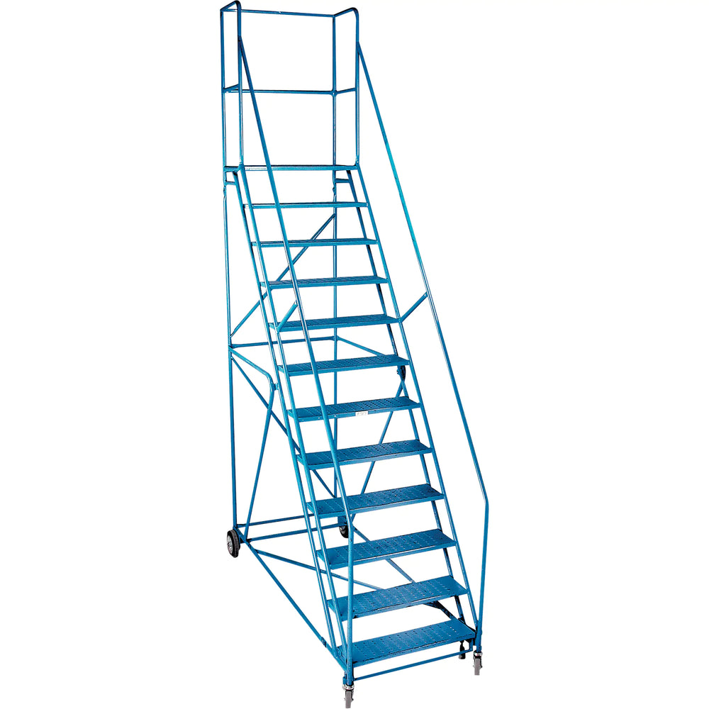 Step 109 Rolling Step Ladders, 12 Steps, 30