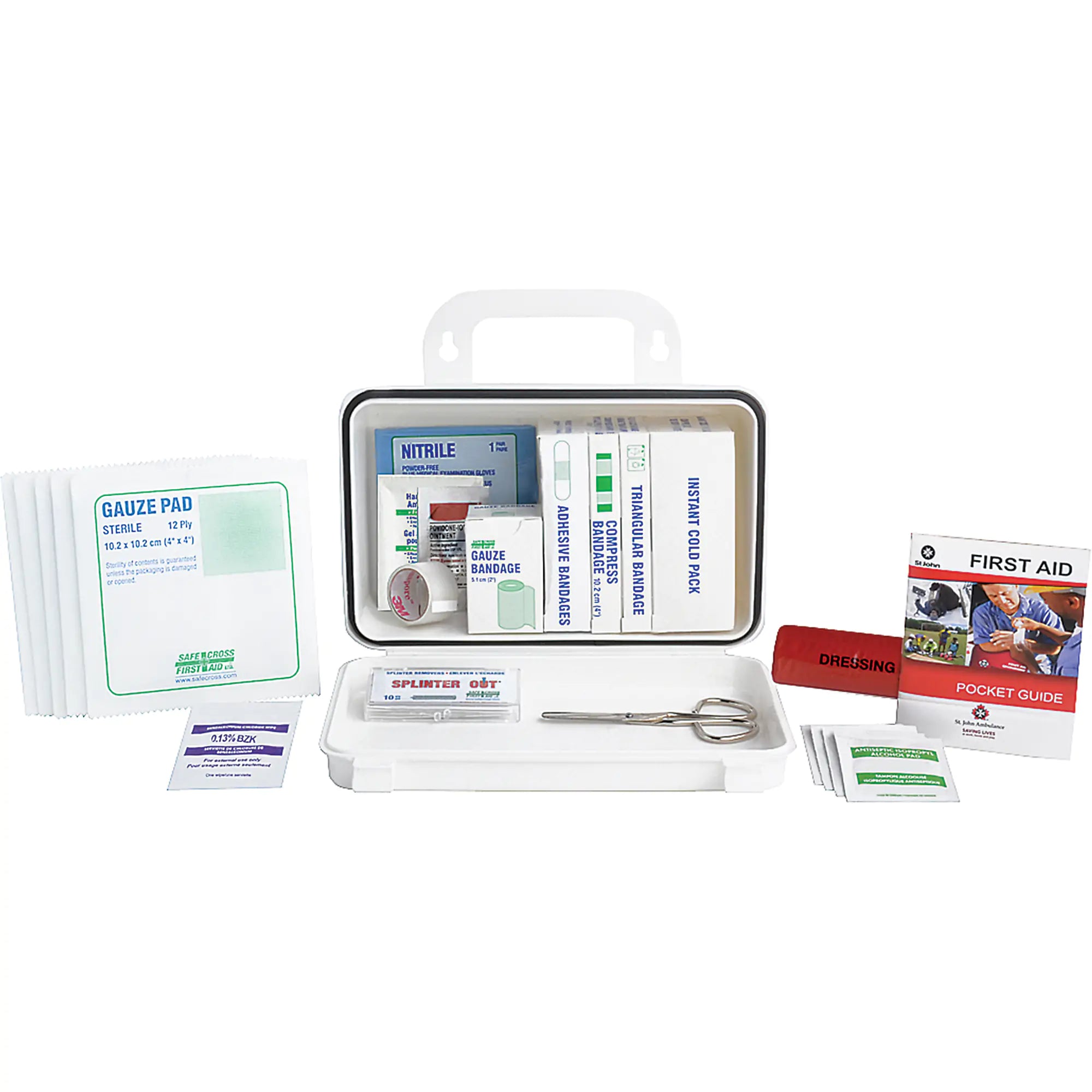 Yukon Specialty First Aid Kit, Class 1 medical Device, Plastic Box