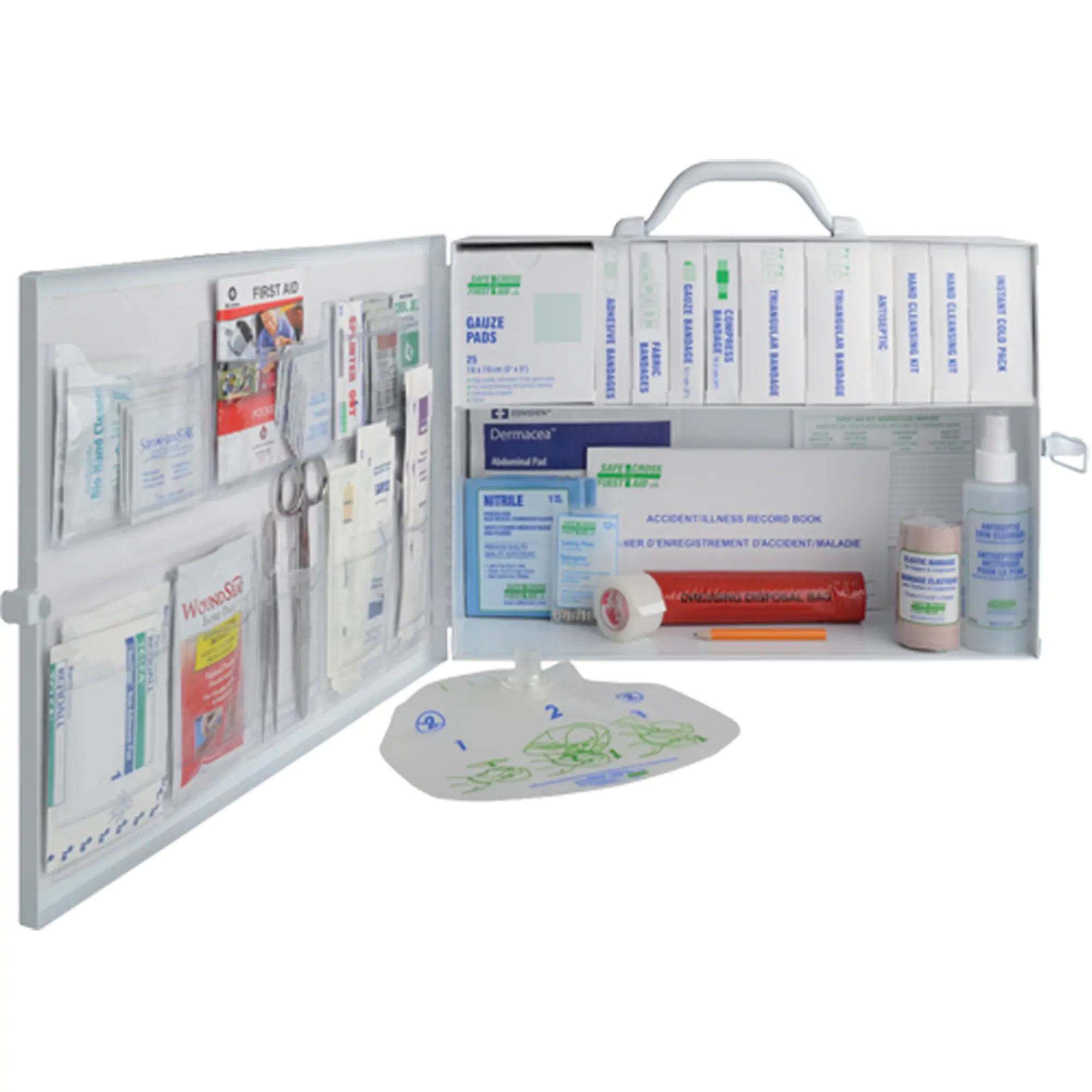 Office Standard First Aid Kits, Class 1 medical Device, metal Box