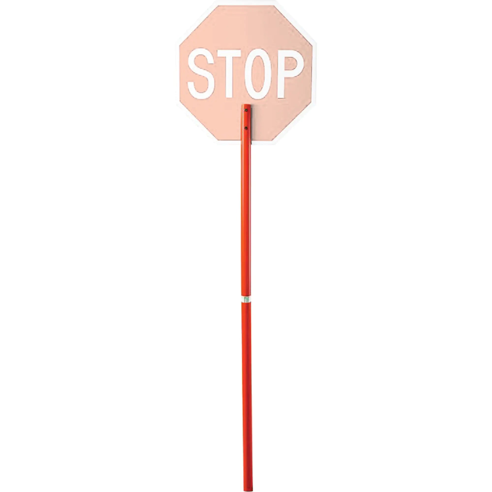 Traffic Control Sign Plastic Handle Each