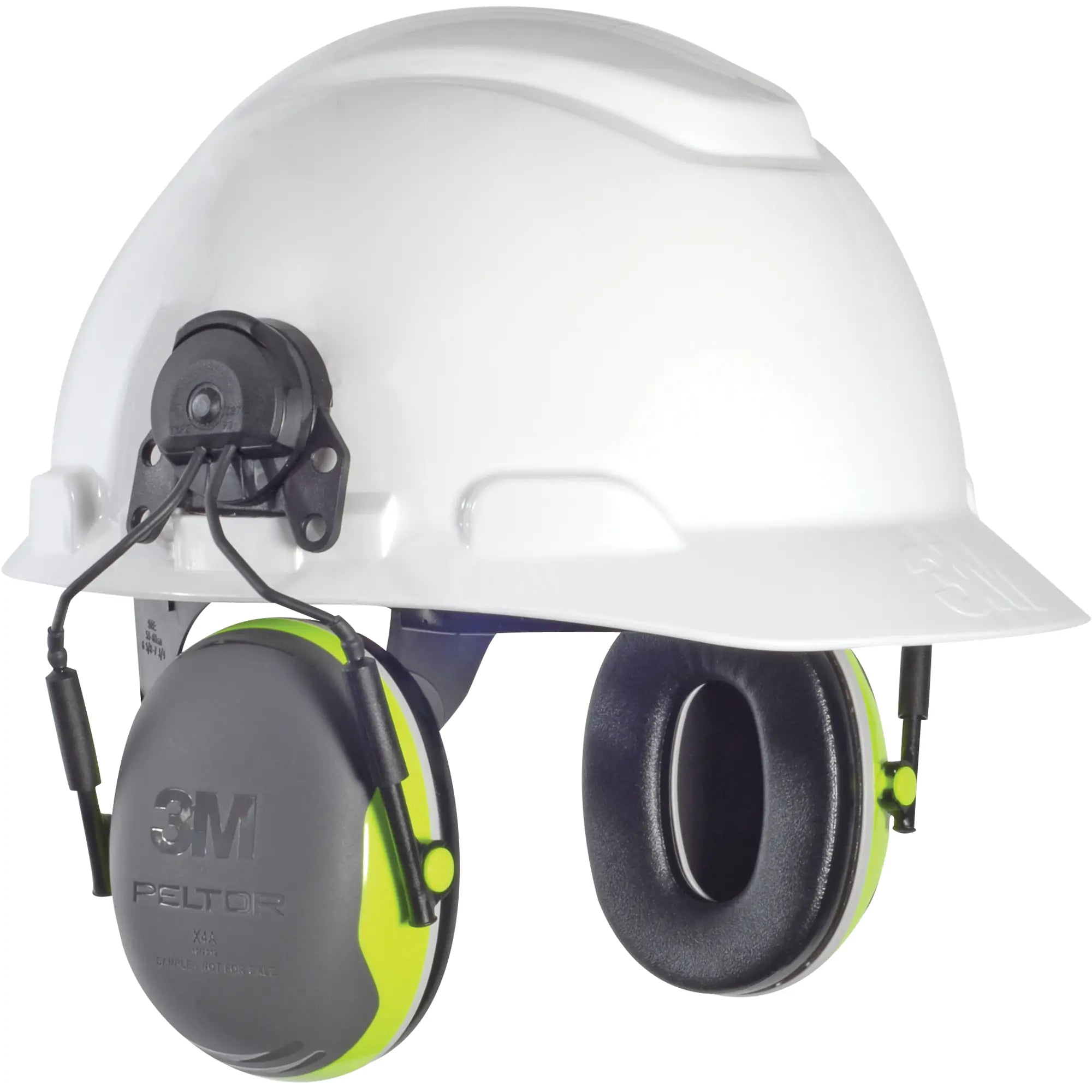 Peltor™ X Series Earmuffs, Cap mount, 25 NRR dB