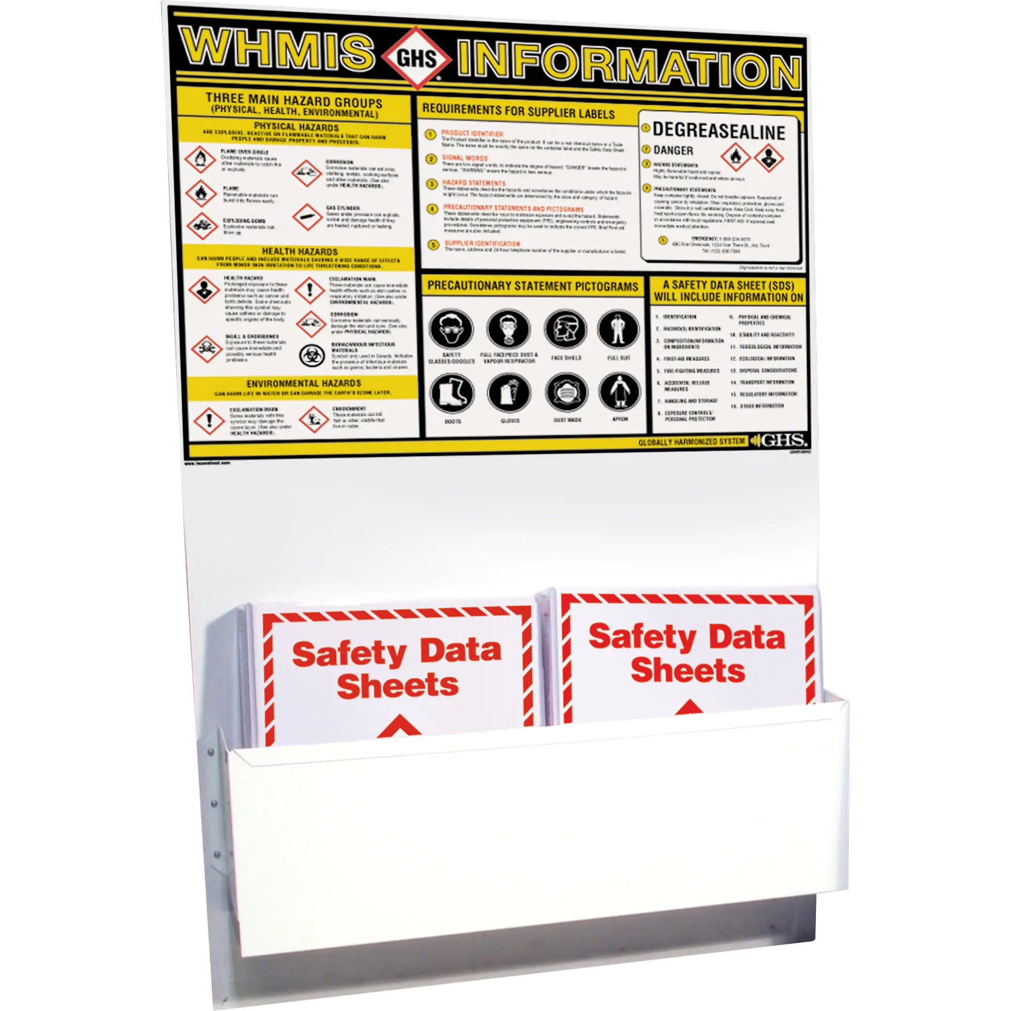 GHS Information Stations, English, Binders Included Each