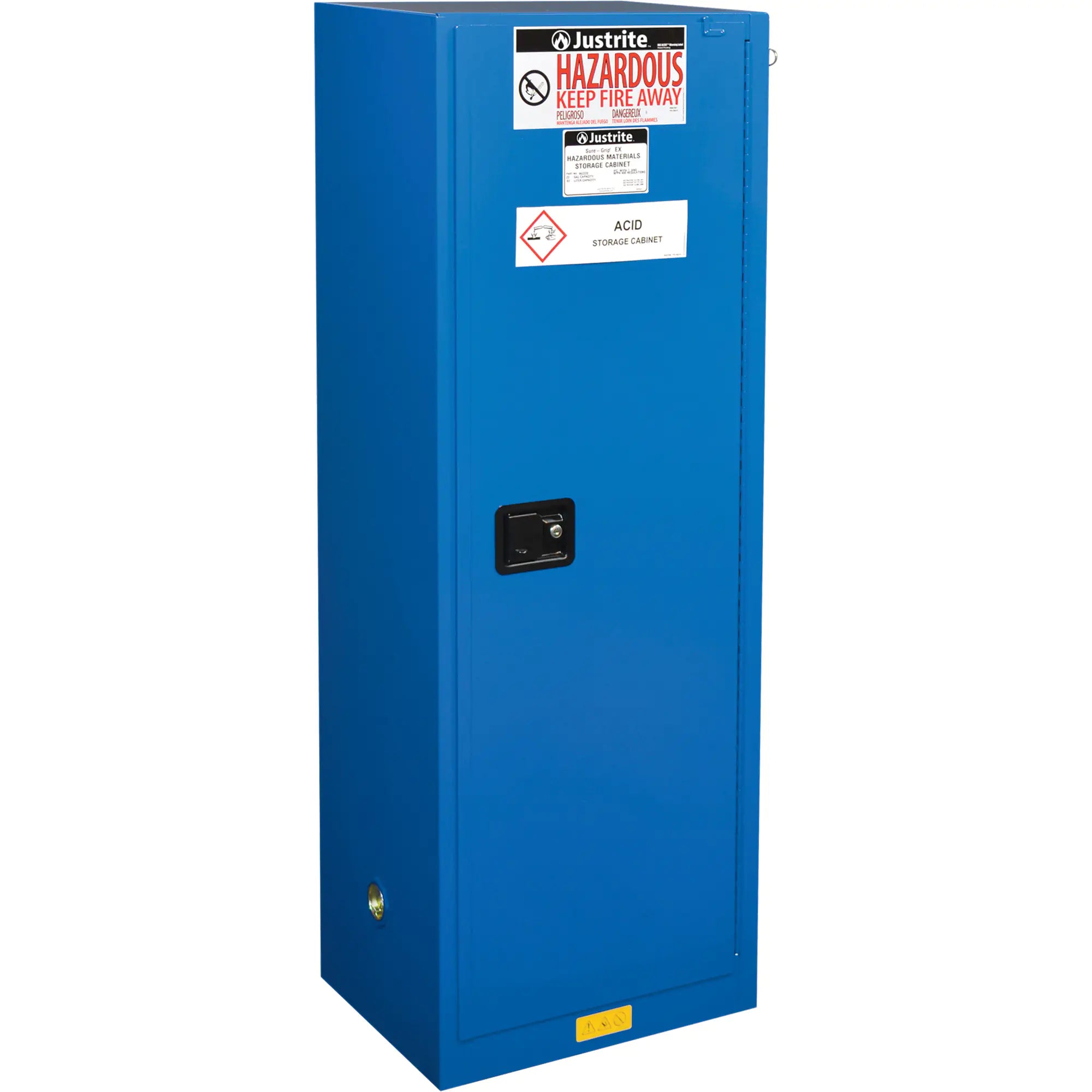 Sure-Grip® Ex Hazardous material Compac Safety Cabinets, 12 gal., 23.25