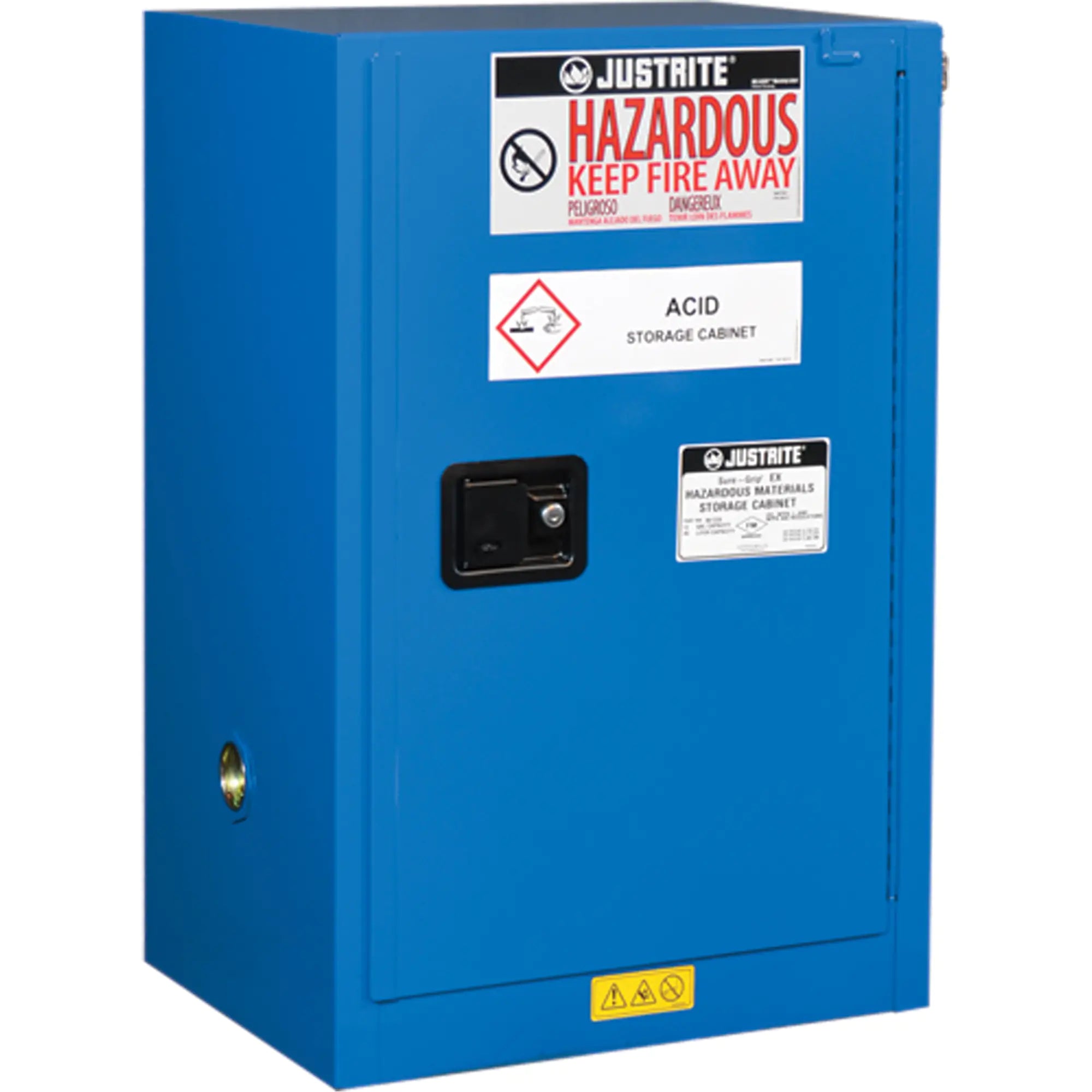 ChemCor® Lined Hazardous material Compac Safety Cabinets, 12 gal., 23.25
