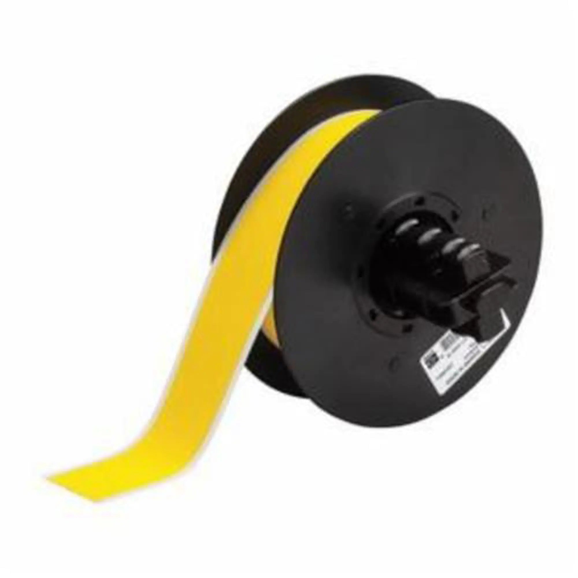 ToughWash® Printer Tape, Polyester, Yellow, 1.125