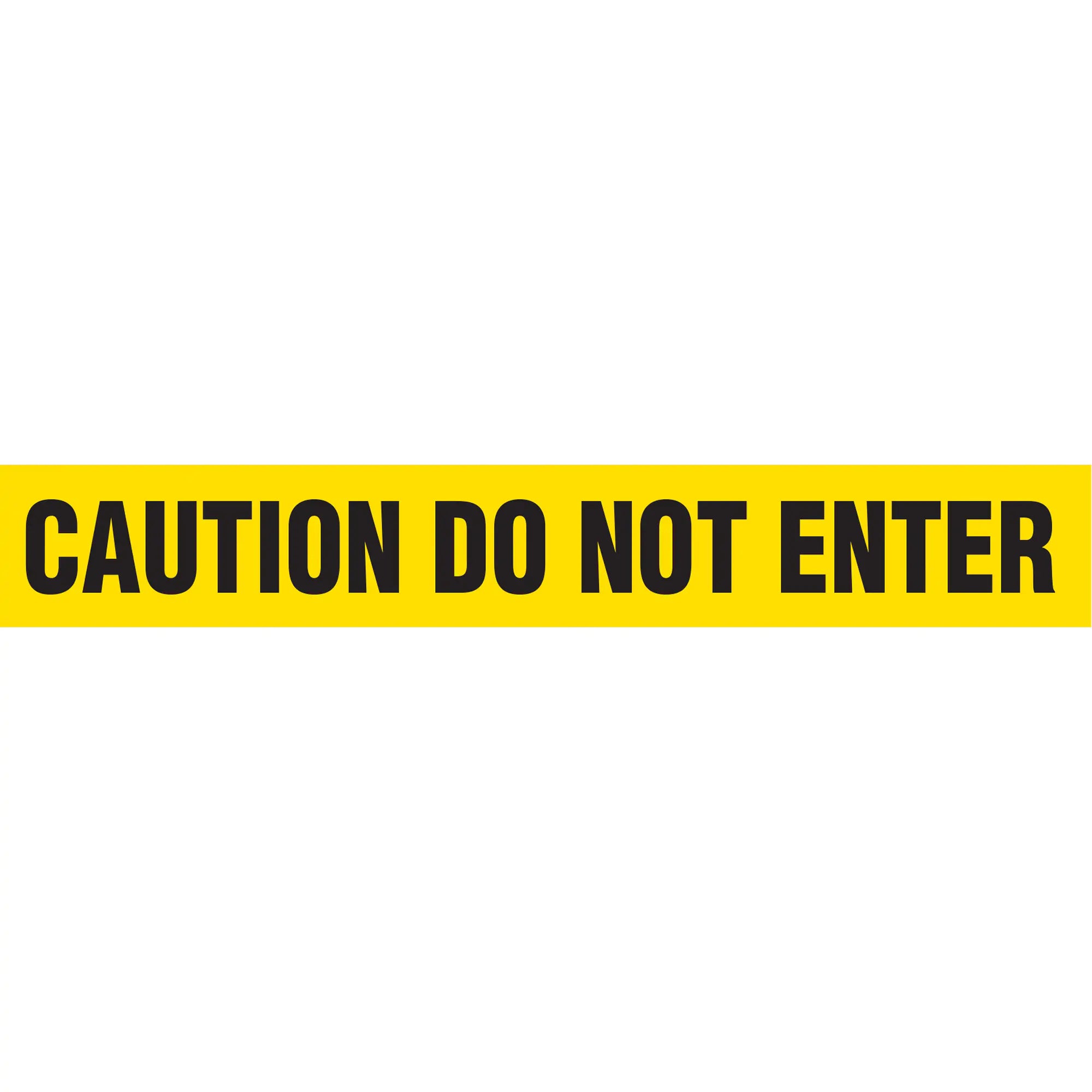 Barricade Tape, English, 3