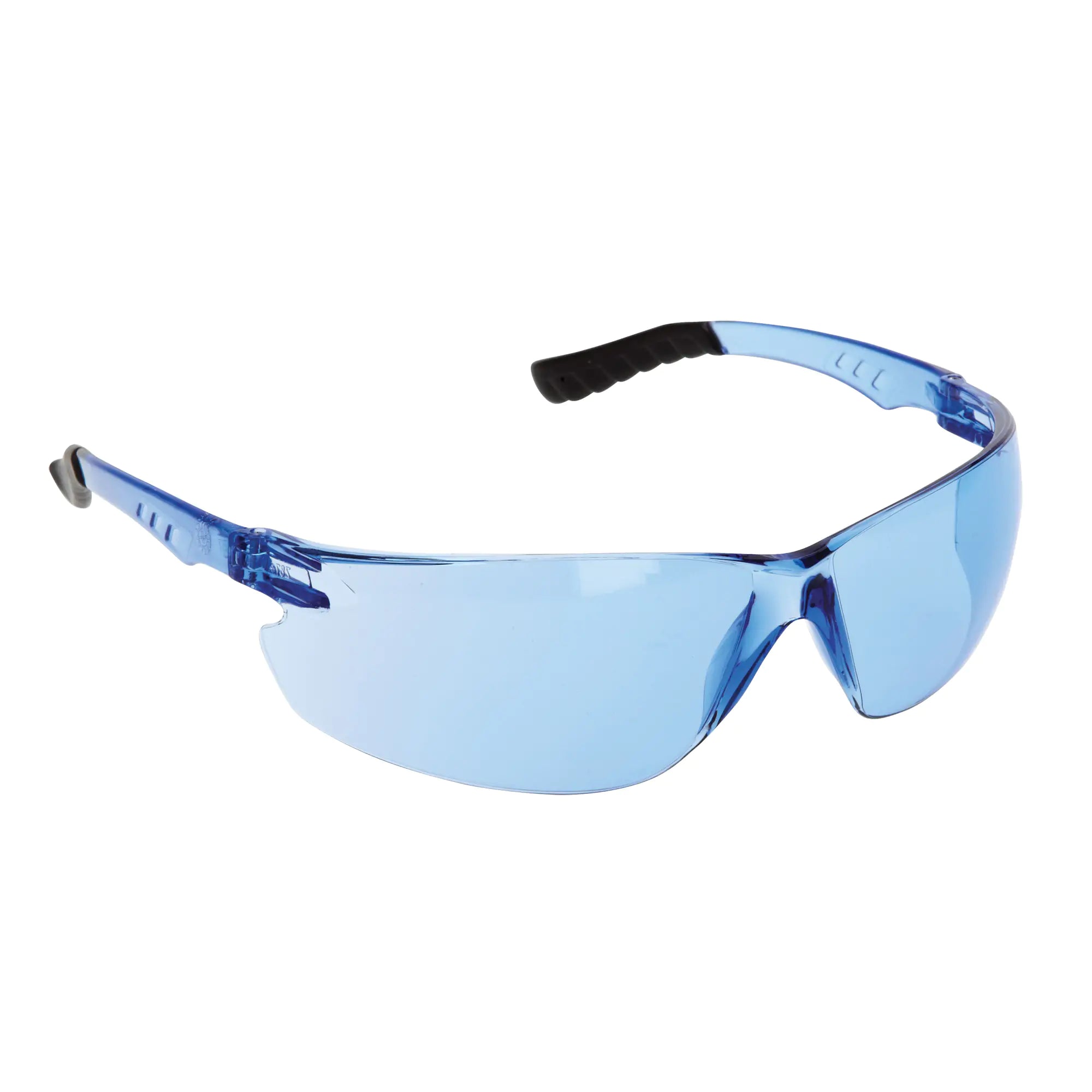 Techno™ Safety Glasses, Blue Lens, Anti-Fog/Anti-Scratch/Anti-Static Coating, ANSI Z87+/CSA Z94.3 Each