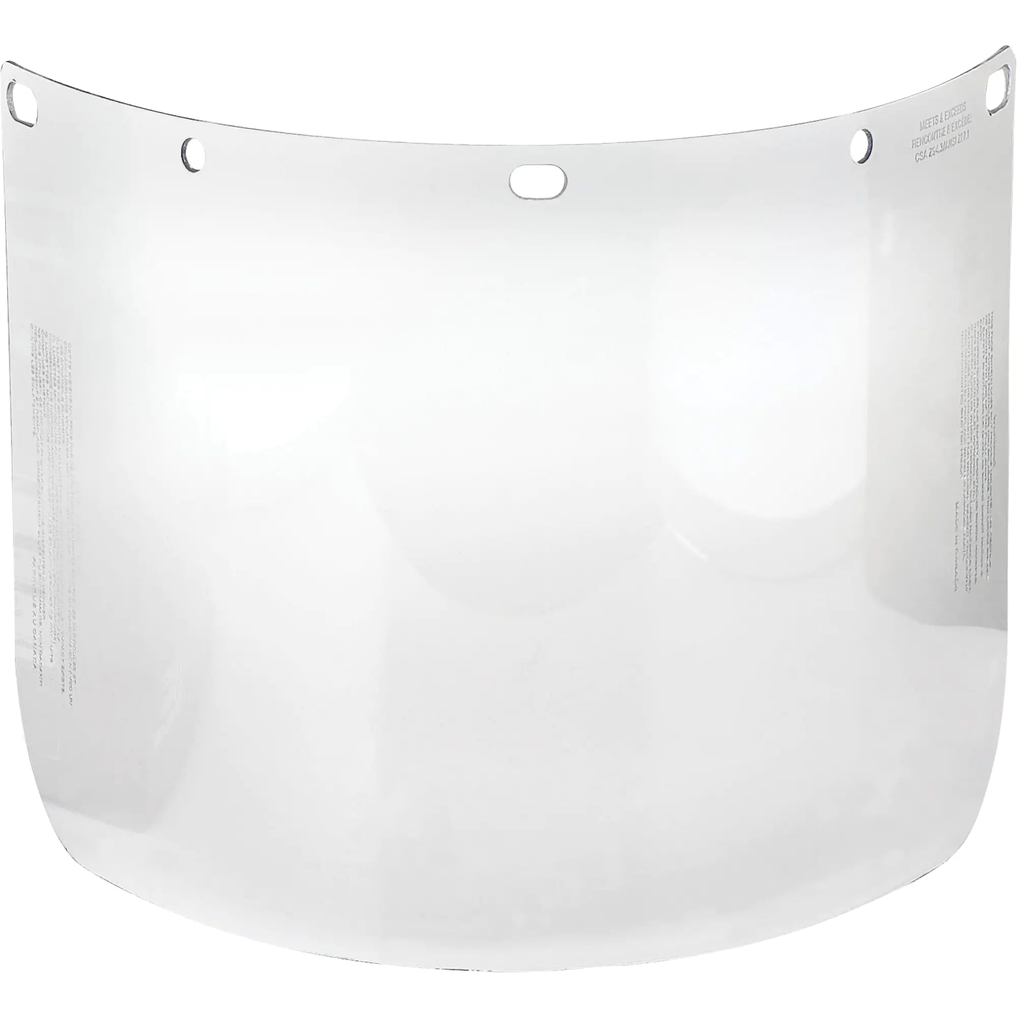 Faceshield Visor Window, PETG, Clear Tint