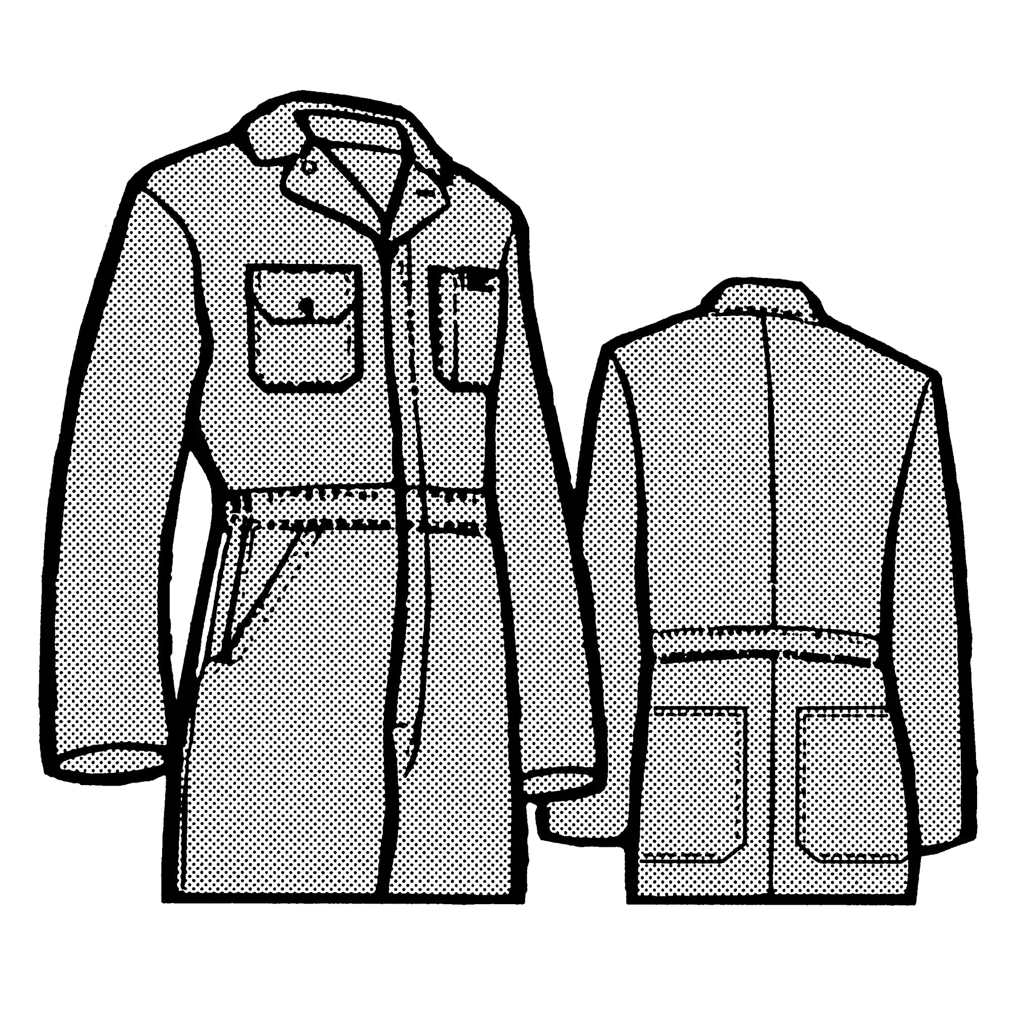 Coveralls, Men's, Navy Blue, Size 30 Each