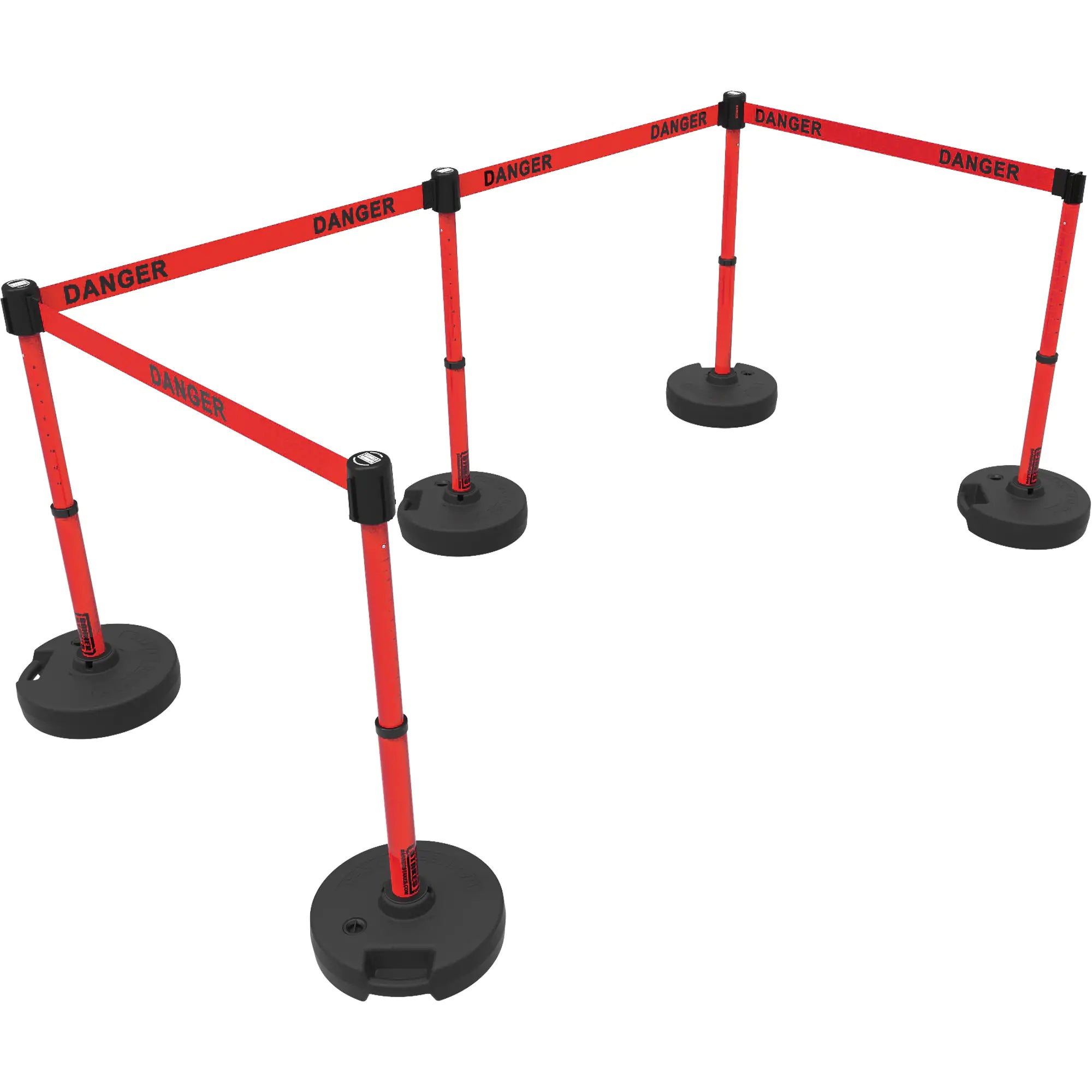 Plus Barrier Post Set, Plastic, 42