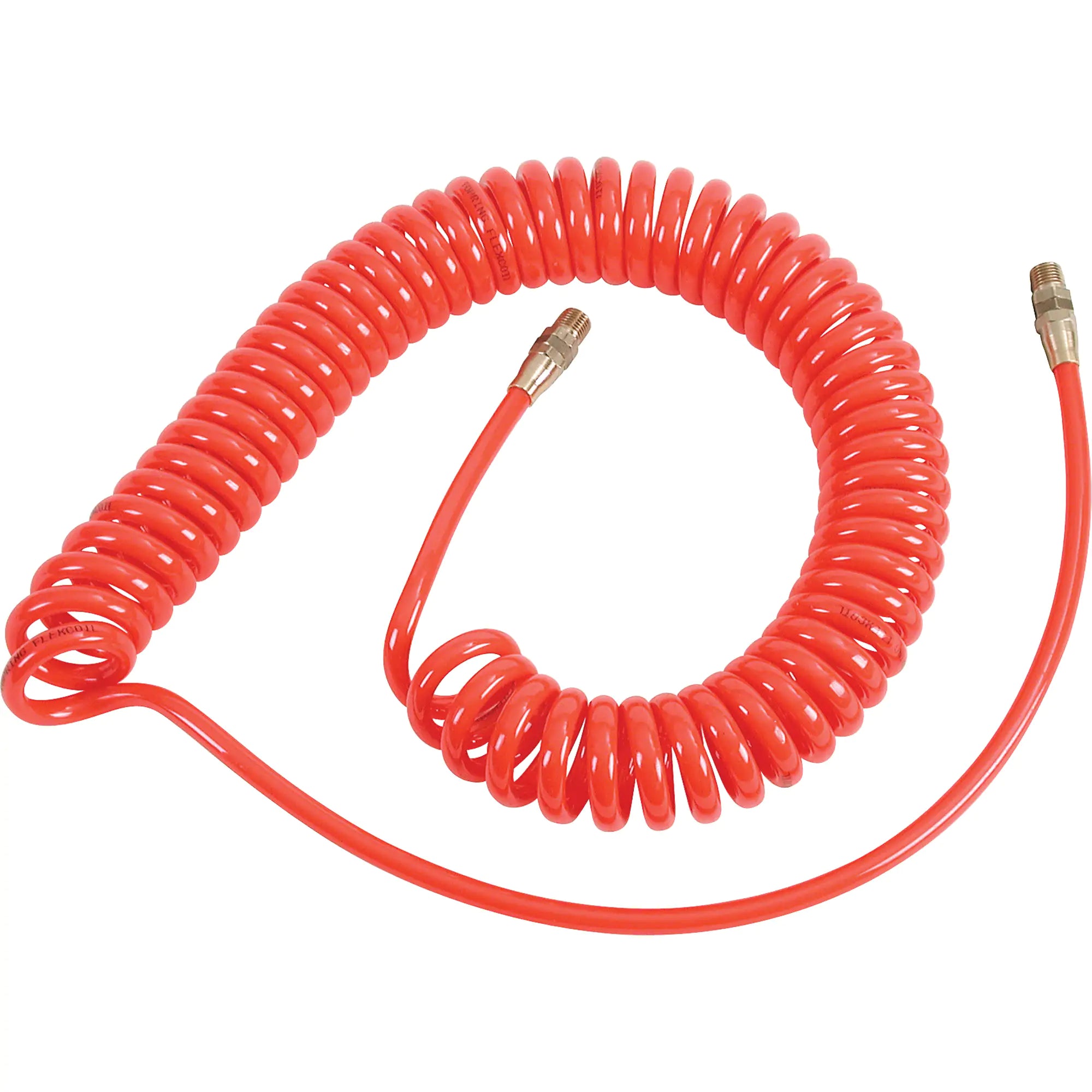 Flexcoil Self-Storing Polyurethane Air Hoses With Fittings Each