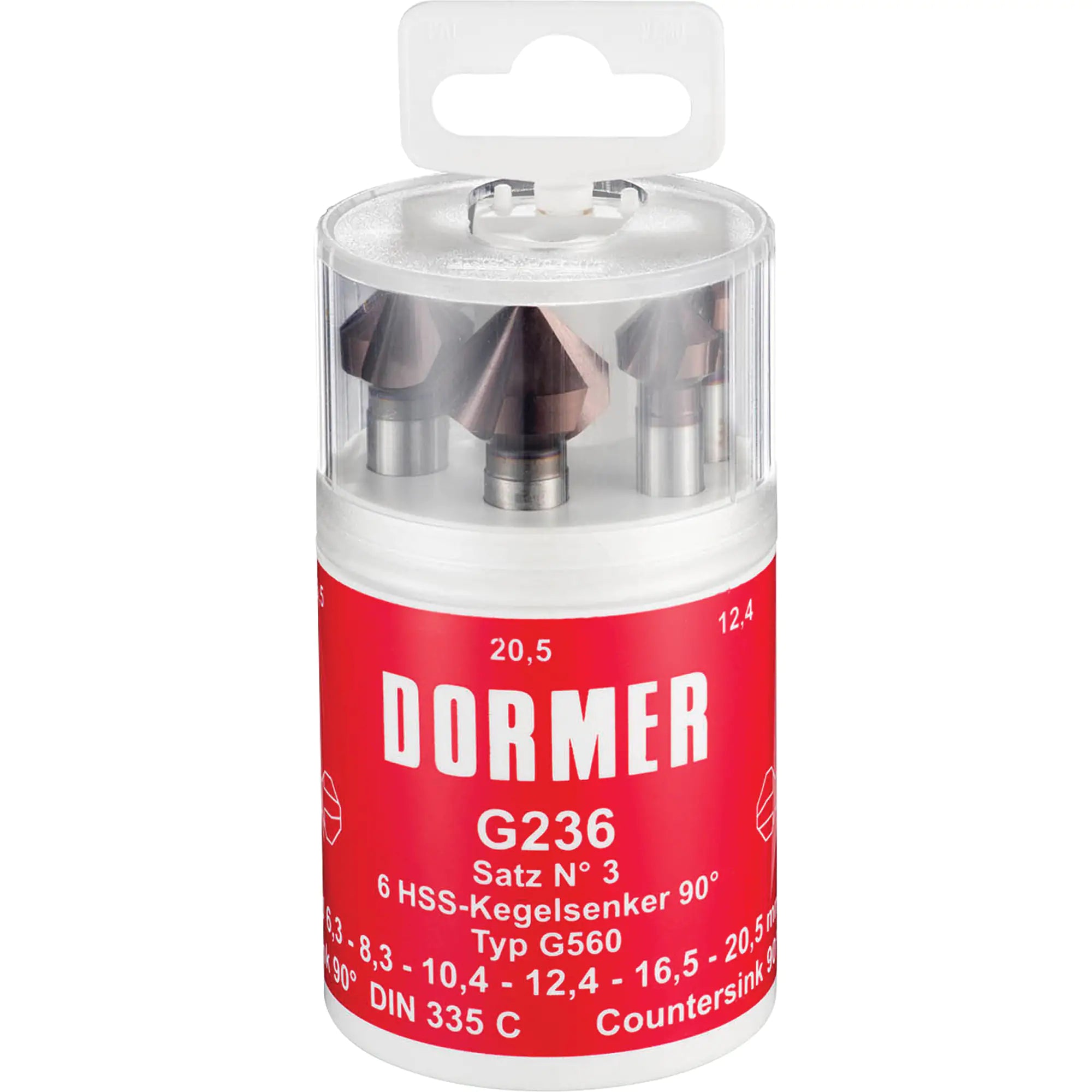 90° Countersink Set Each