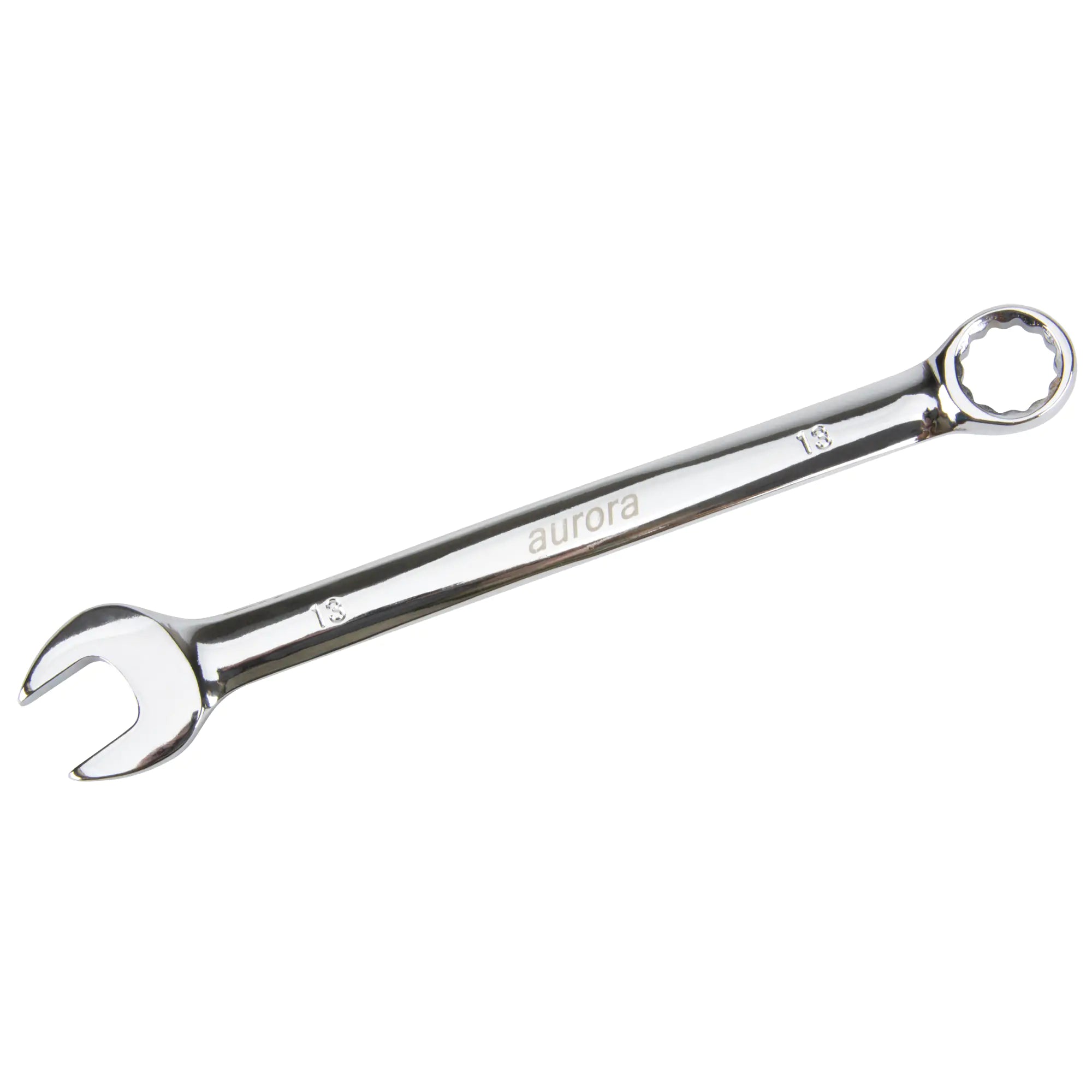 Combination Wrench, 12 Point, 13 mm, Chrome Finish Each