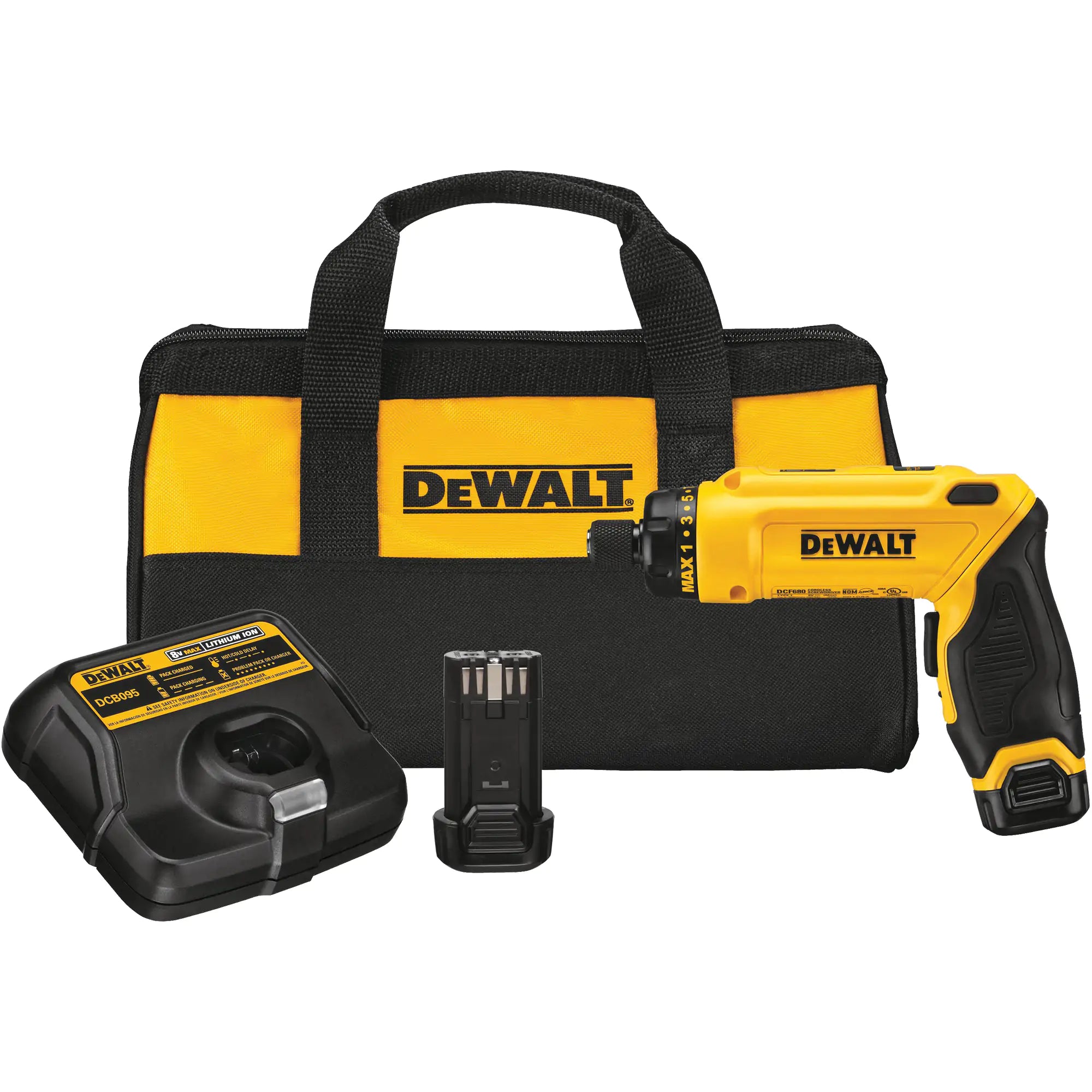 Max Gyroscopic Screwdriver Kit, 1/4