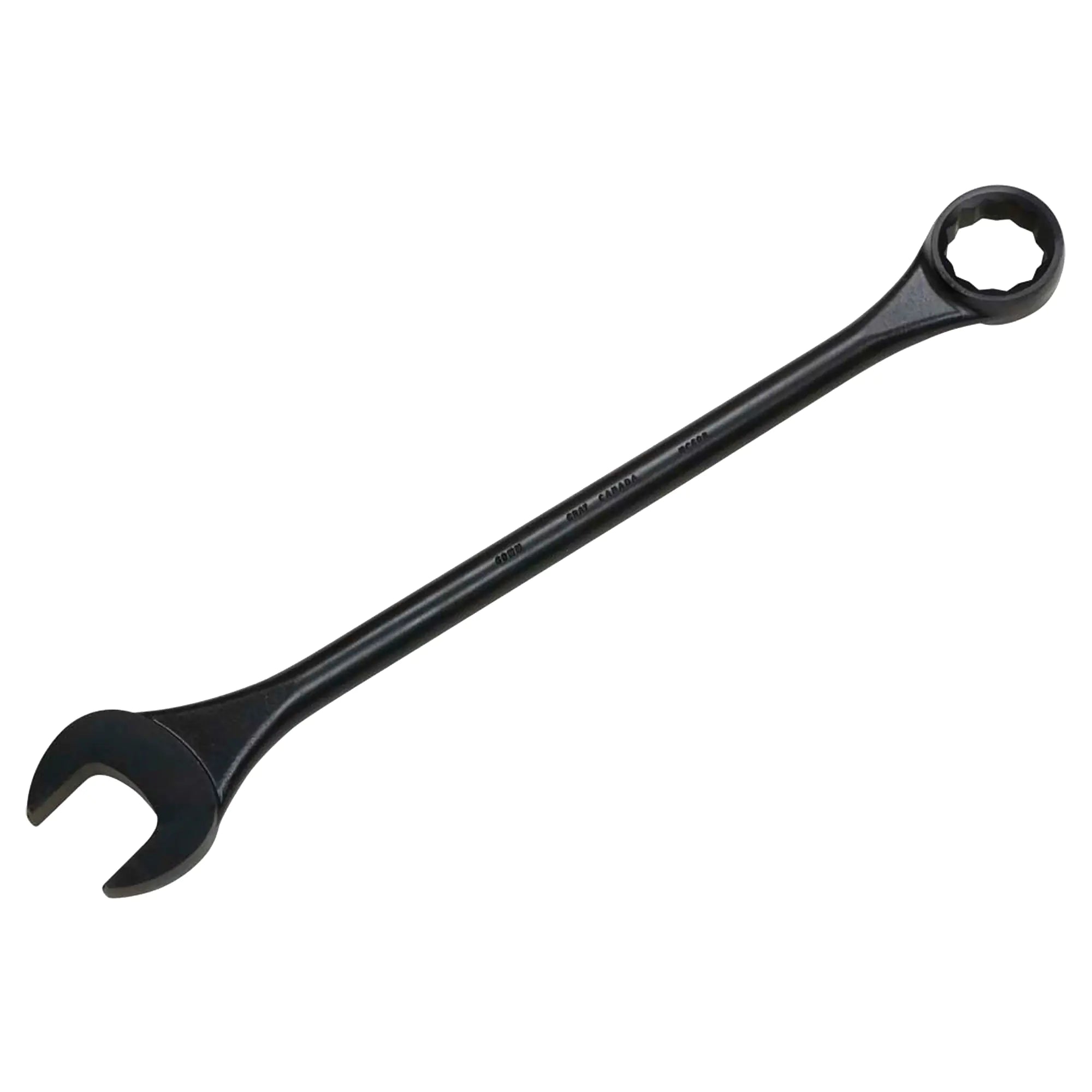 Combination Wrench, 12 Point, 60 mm, Black Oxide Finish Each