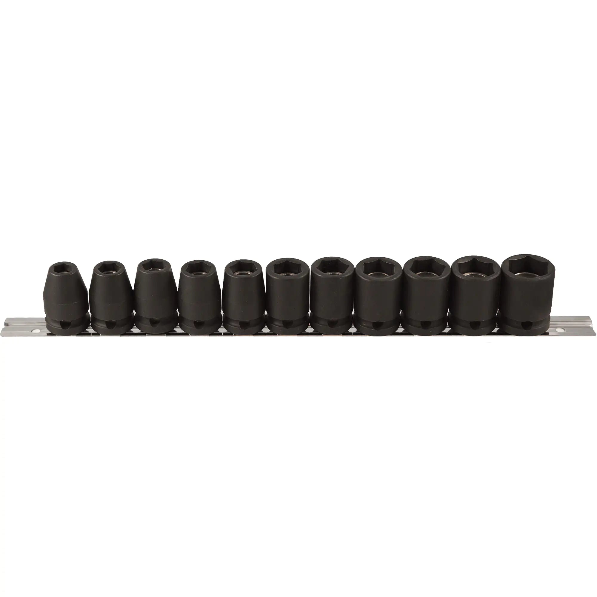 Impact Socket Set, 11 Pieces Each