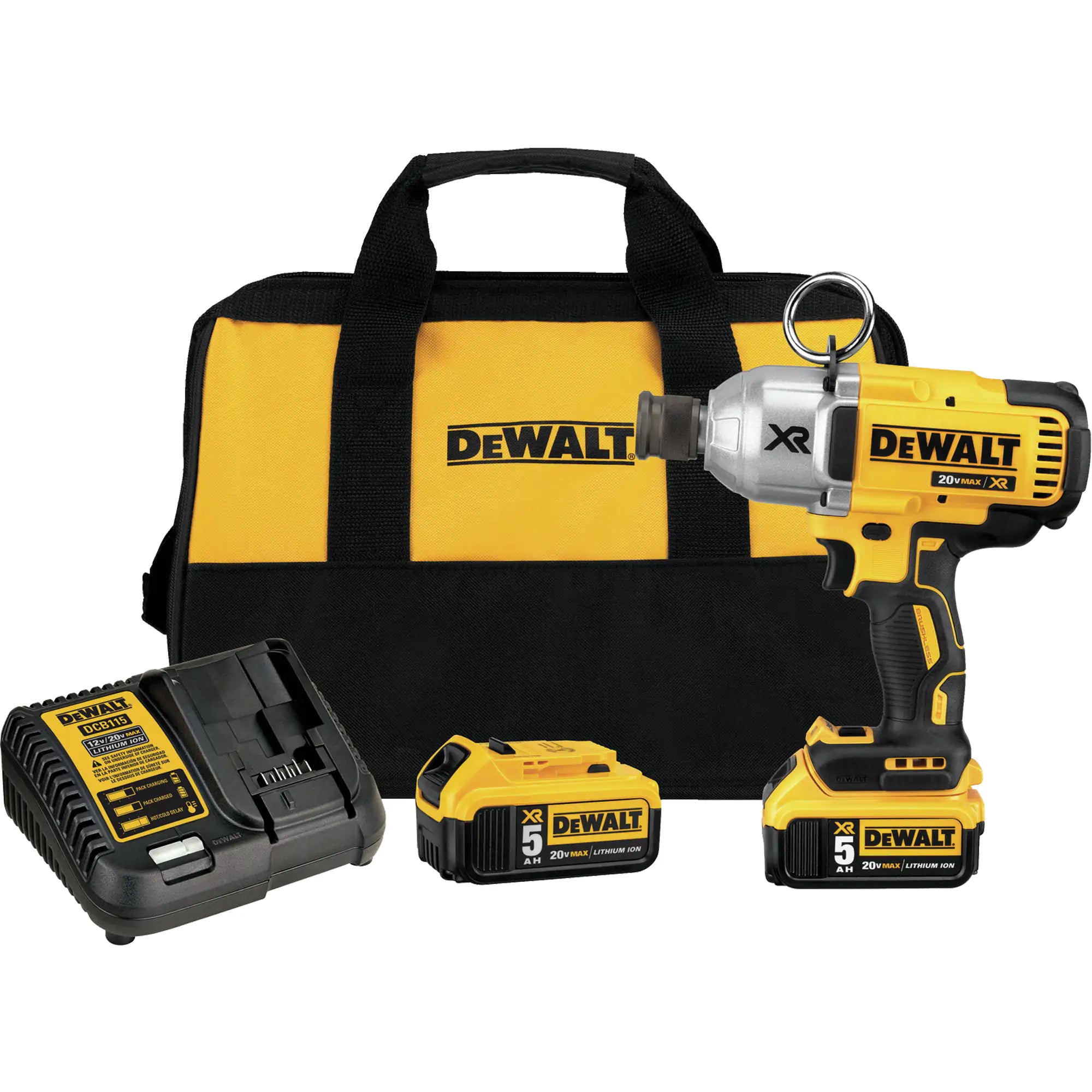 Max XR® High Torque Impact Wrench Kit, 20 V, 7/16