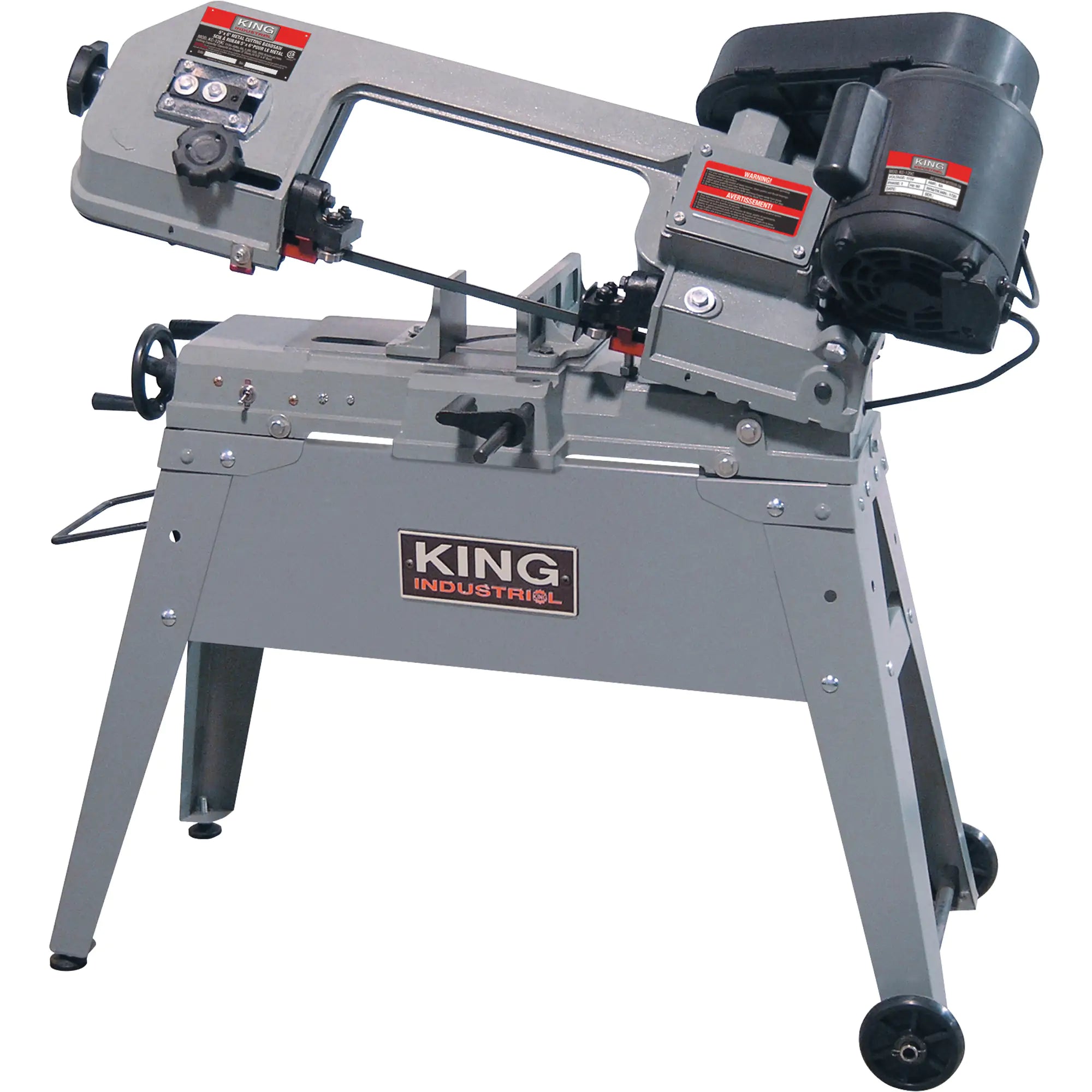 Metal Cutting Band Saw, Horizontal/Vertical, 5